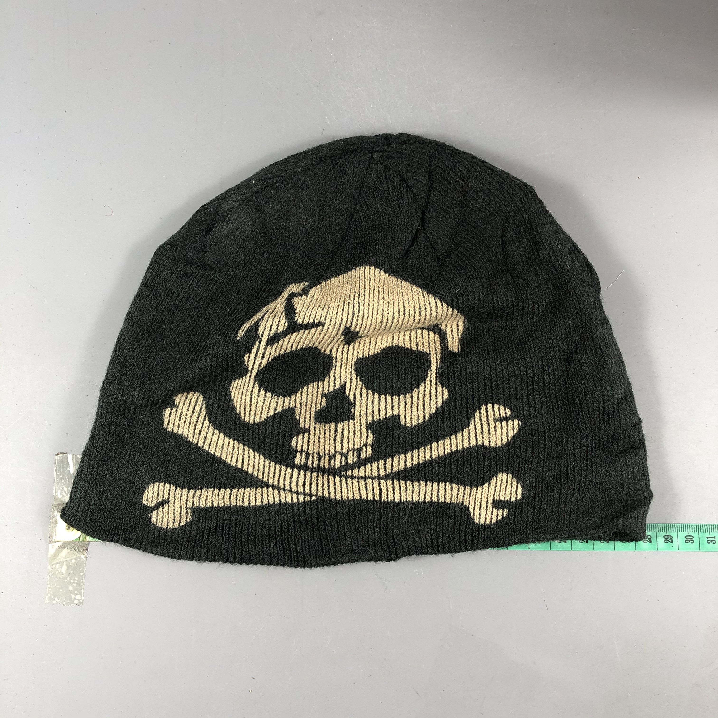 Japanese Brand Japanese Brand Skull Beanie Snow Cap Hat Size ONE SIZE - 3 Thumbnail