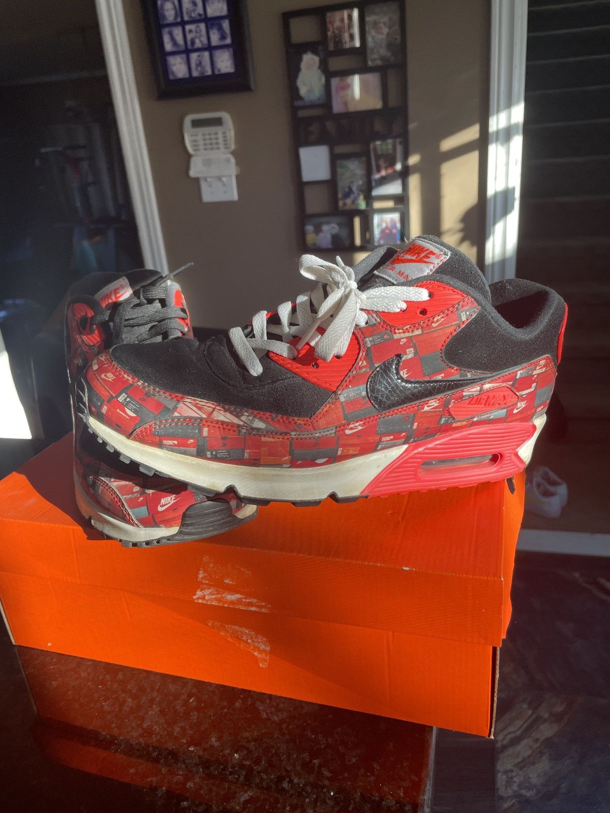Nike Nike Air Max 90 ‘we love Nike’ Size US 11.5 / EU 44-45 - 6 Thumbnail