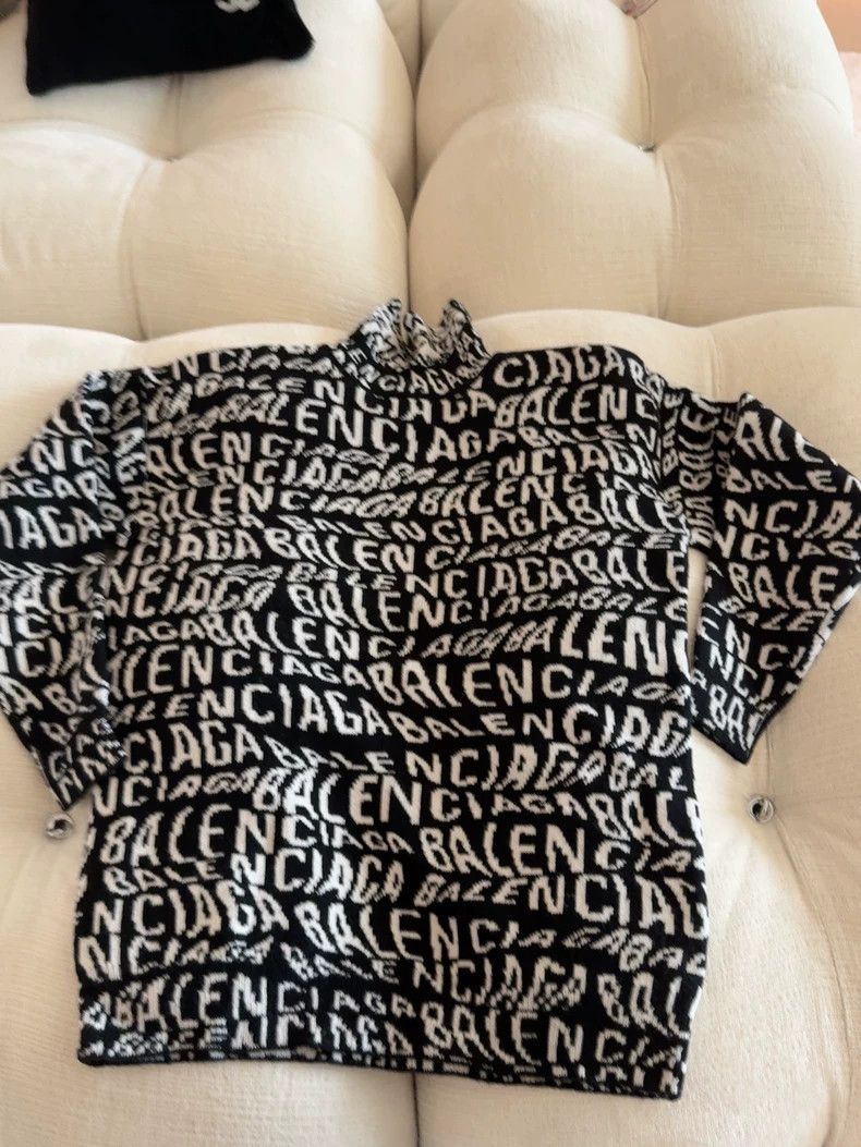 Balenciaga Balenciaga Turtleneck sweater 2502-Nextarrow Size US XS / EU 42 / 0 - 1 Thumbnail