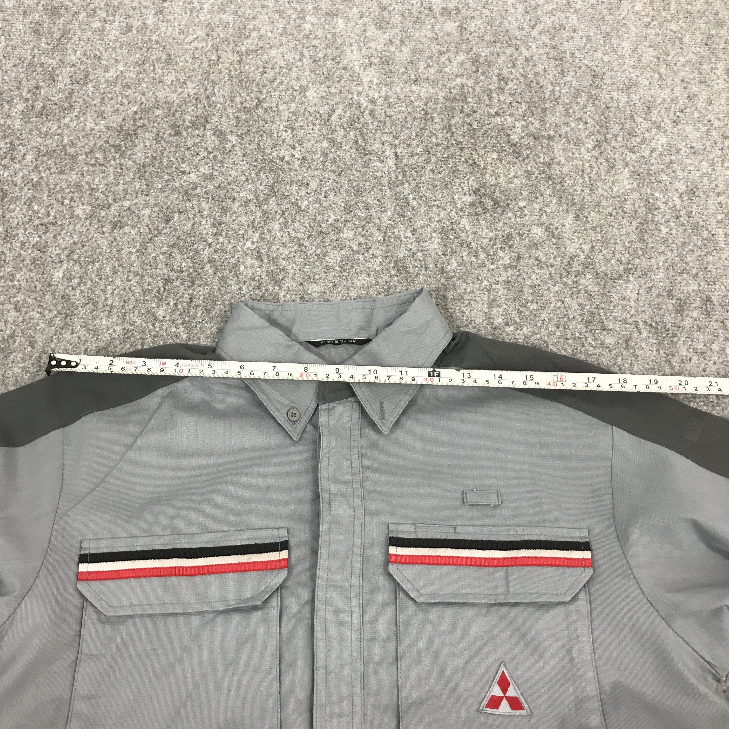 Japanese Brand Mitsubishi Japan racing button up shirts Size US M / EU 48-50 / 2 - 8 Thumbnail