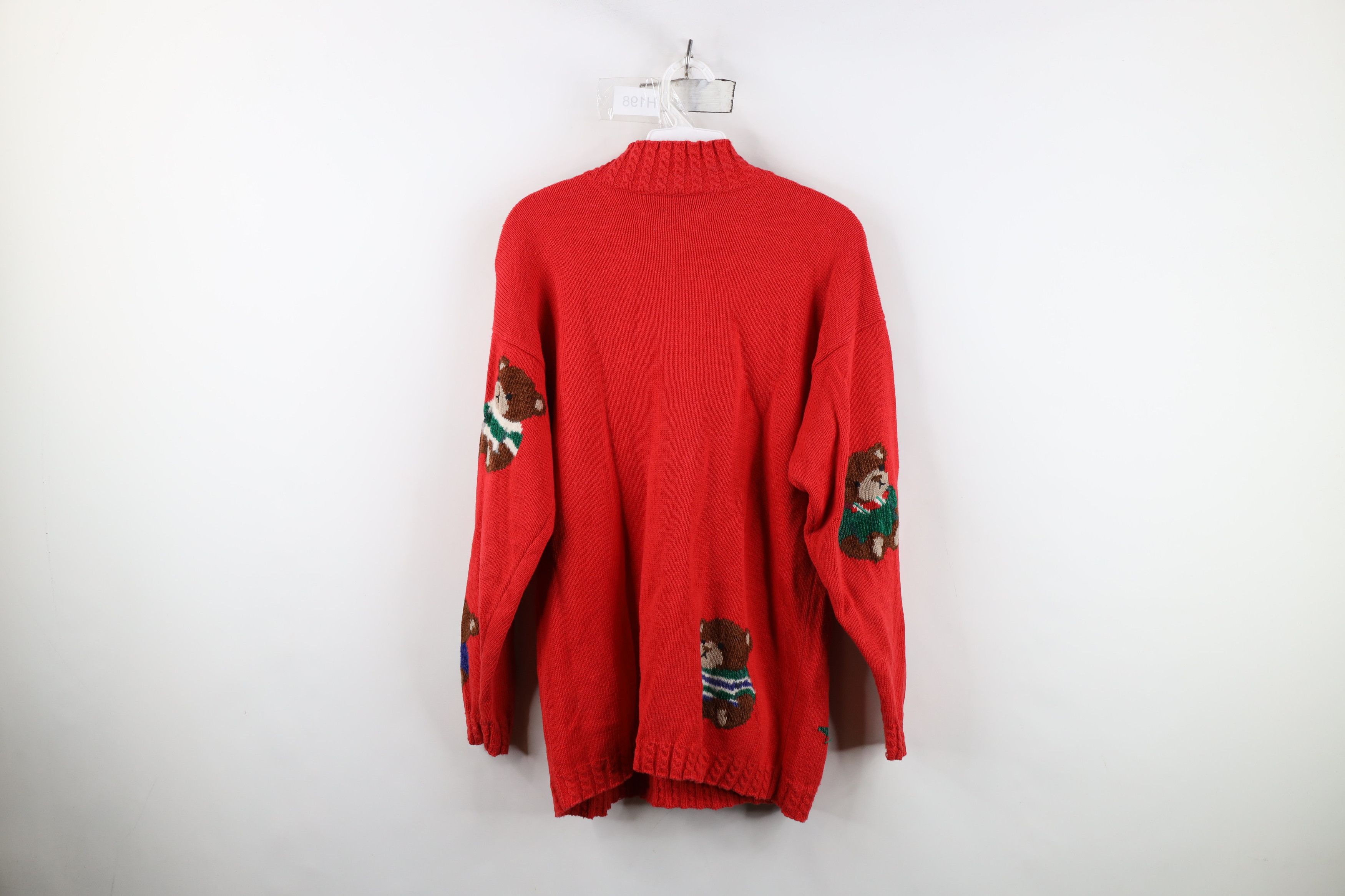 Vintage Vintage 90s Streetwear Christmas Bear Sweater Size S / US 4 / IT 40 - 13 Thumbnail