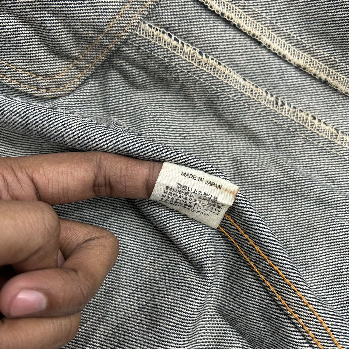 45rpm Vintage 90s Trucker Denim Faded 45Rpm Size US XS / EU 42 / 0 - 8 Thumbnail