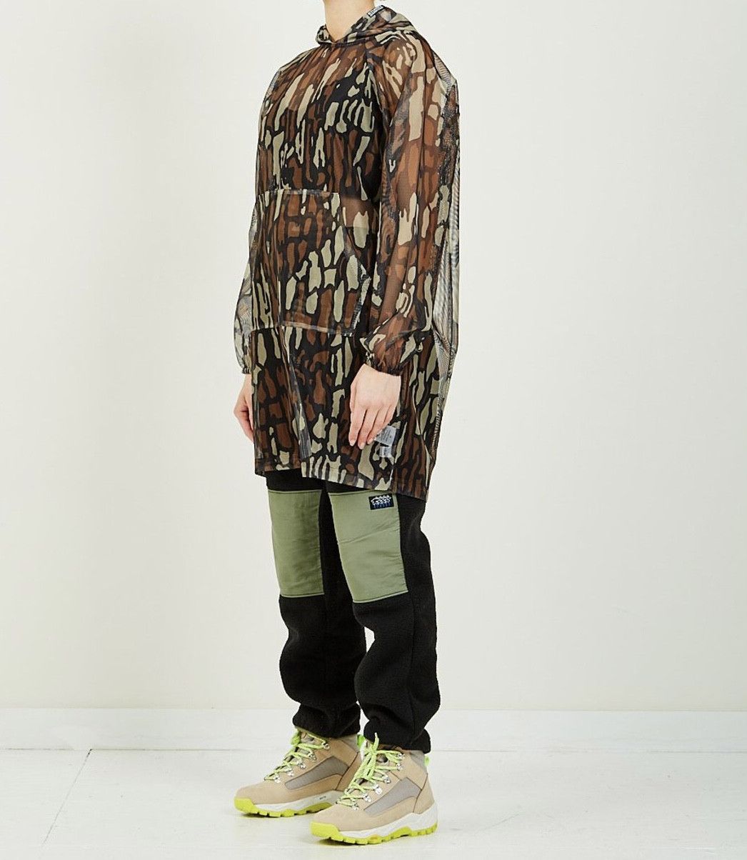 Stussy RARE🔥SS19 TREE BARK CAMO POLY-MESH 1/2 ZIP PULLOVER Size US XL / EU 56 / 4 - 6 Thumbnail
