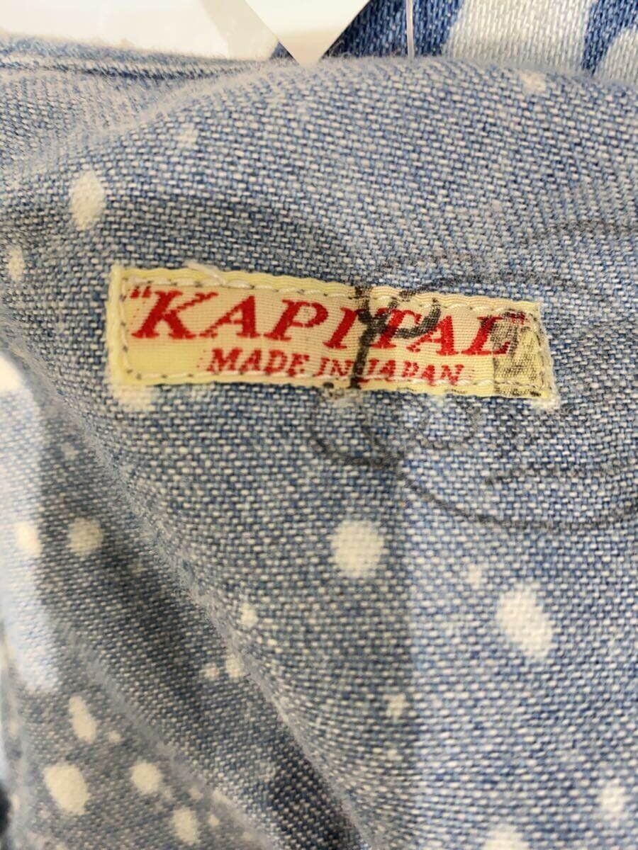 Kapital Kountry 🐎 Paint Splatter Denim Shirt Size US M / EU 48-50 / 2 - 3 Thumbnail