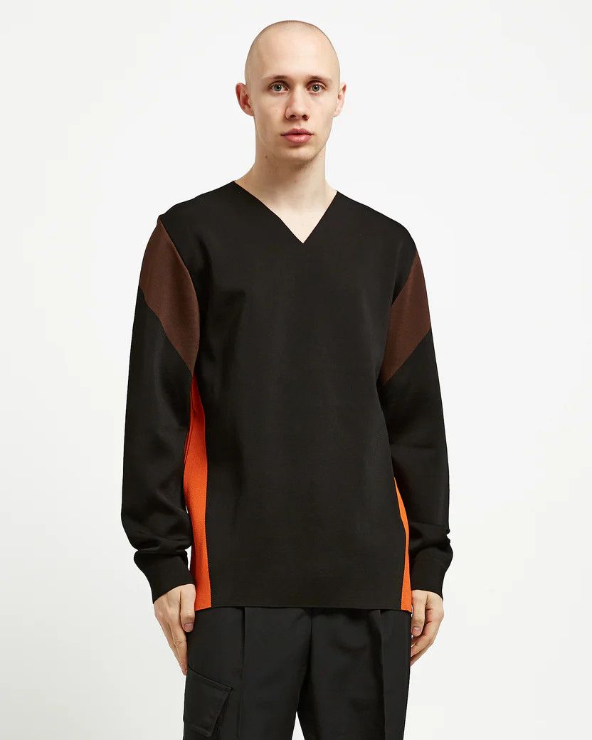 OAMC o1y0225 V-Neck Sweater in Multicolor Size US L / EU 52-54 / 3 - 1 Thumbnail