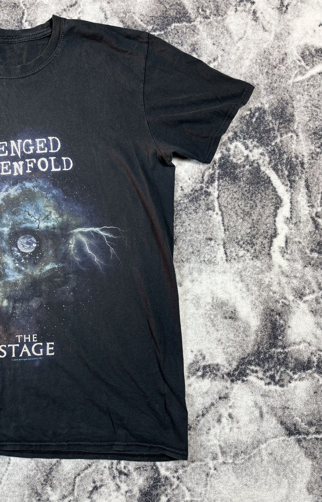 Band Tees Avenged Sevenfold The Stage Band T-Shirt 2016 Graphic Tee XL Size US XL / EU 56 / 4 - 3 Thumbnail