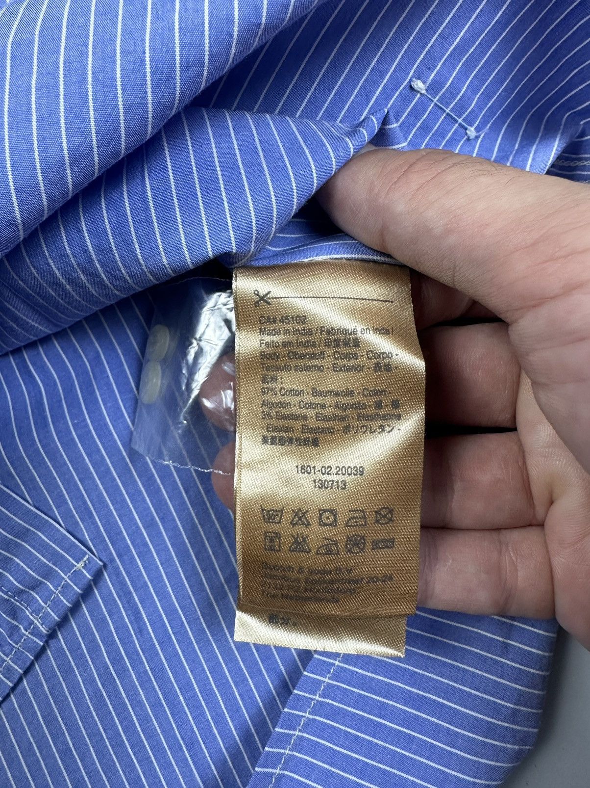 Scotch & Soda Scotch&soda formal striped button shirt b Size US L / EU 52-54 / 3 - 6 Thumbnail