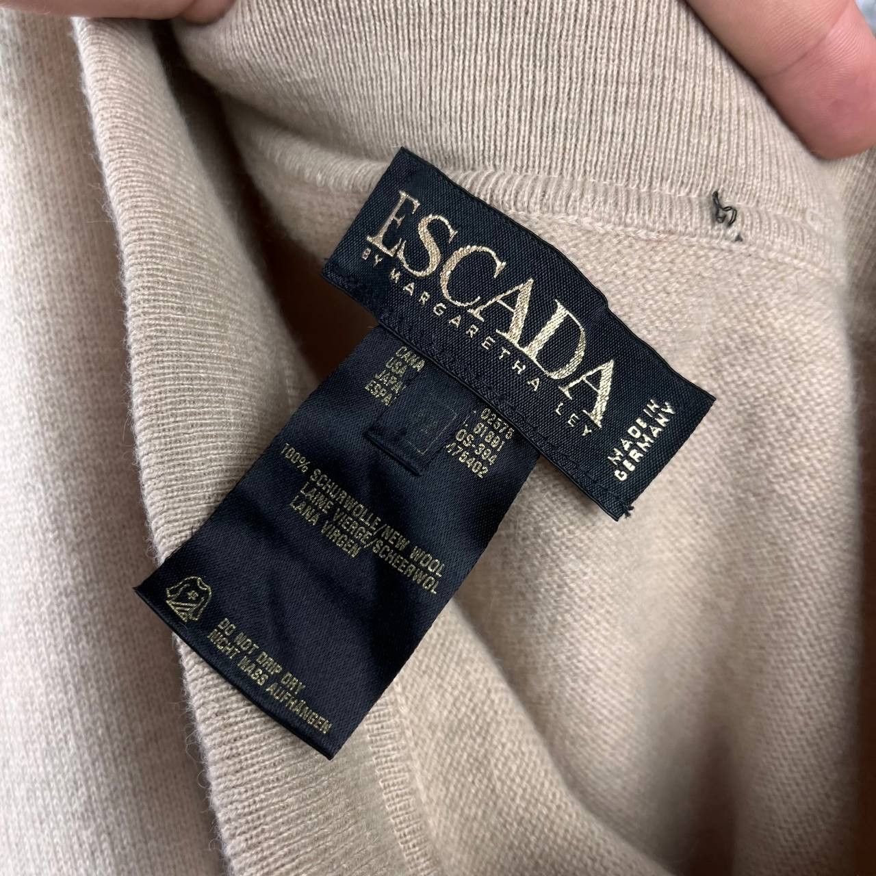 Escada ESCADA by Margaretha Ley Wool Brown Pencil Skirt Germany Size 28" / US 6 / IT 42 - 9 Thumbnail