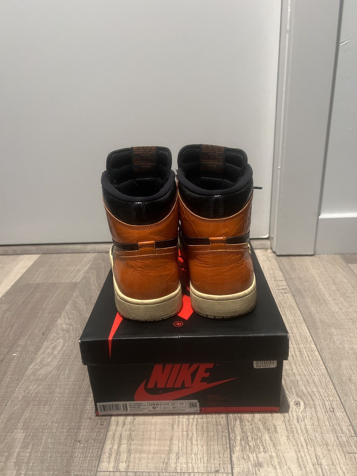 Jordan Brand × Nike Air Jordan 1 Retro High OG Shattered Backboard Size US 9.5 / EU 42-43 - 6 Thumbnail