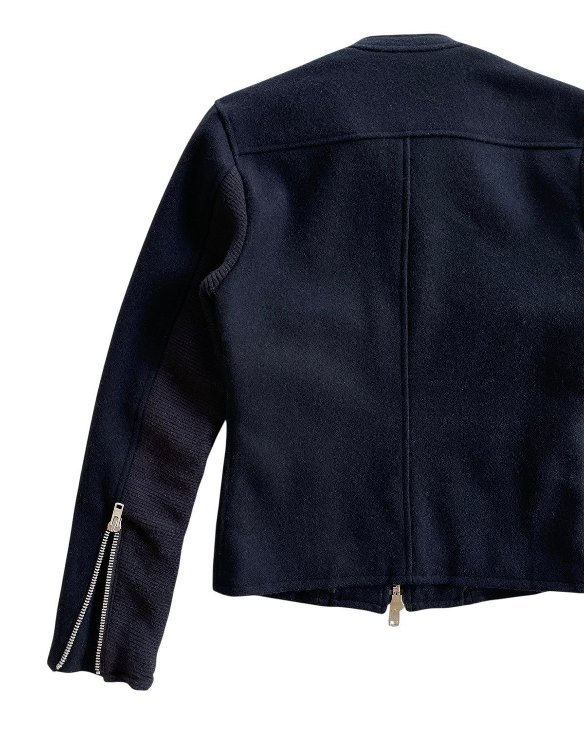 Japanese Brand Varosh Wool Melton Riders Jacket Size S / US 4 / IT 40 - 5 Thumbnail