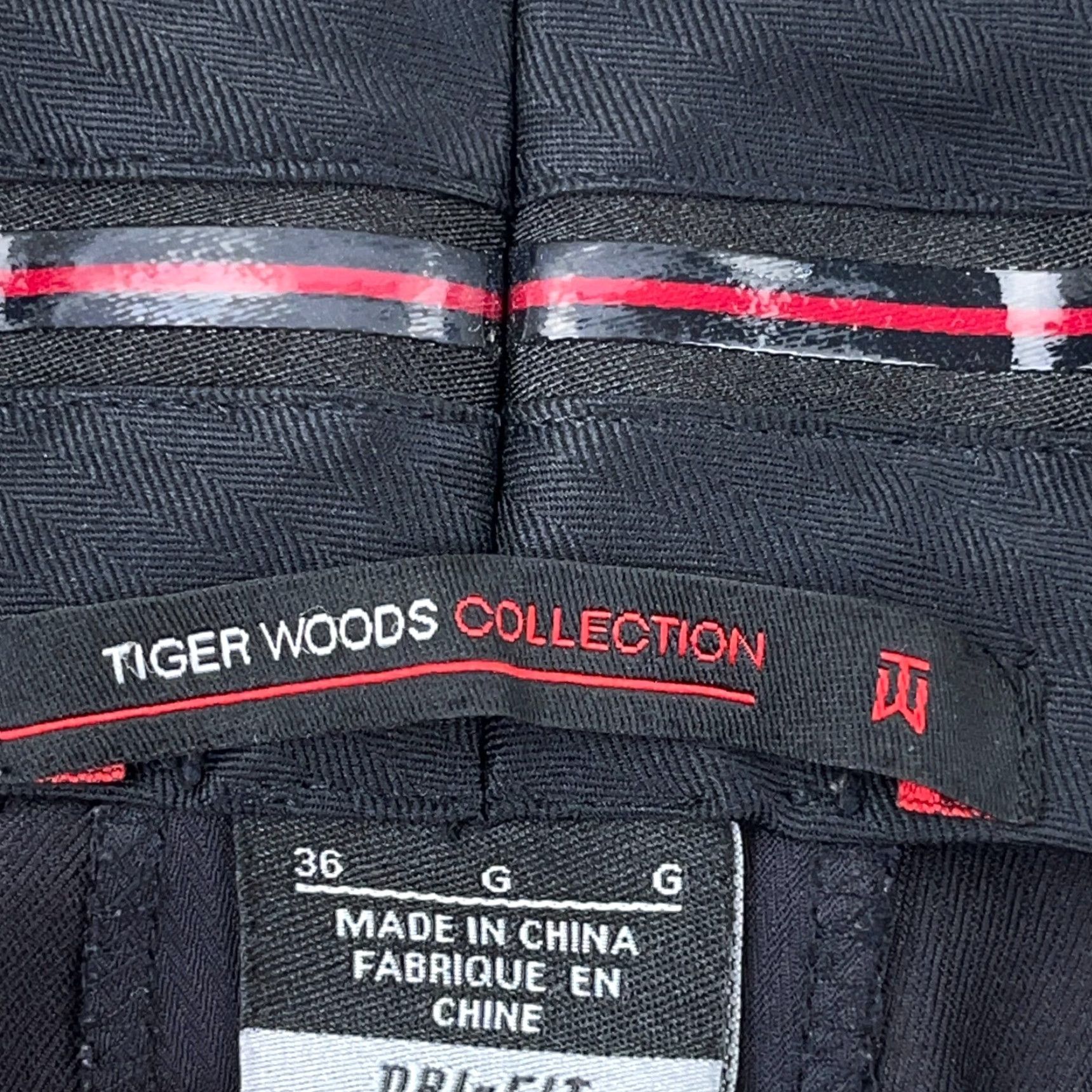 Nike Nike Tiger Woods Golf Shorts Men 36 Black Chino Dri Fit Performance Adult Size US 36 / EU 52 - 3 Thumbnail