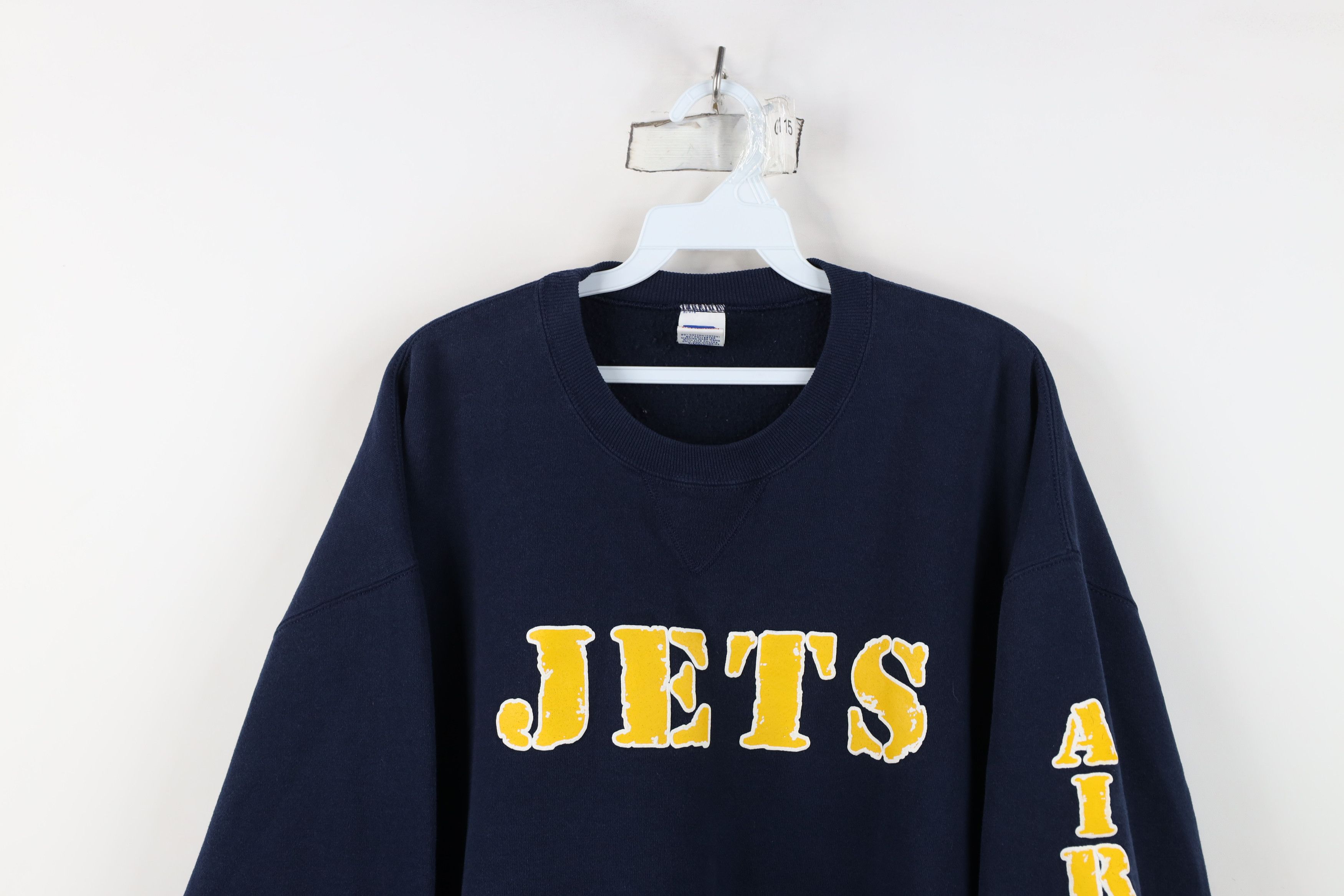 Russell Athletic Vintage 90s Russell Athletic Crewneck Sweatshirt Blue Size US XL / EU 56 / 4 - 2 Thumbnail