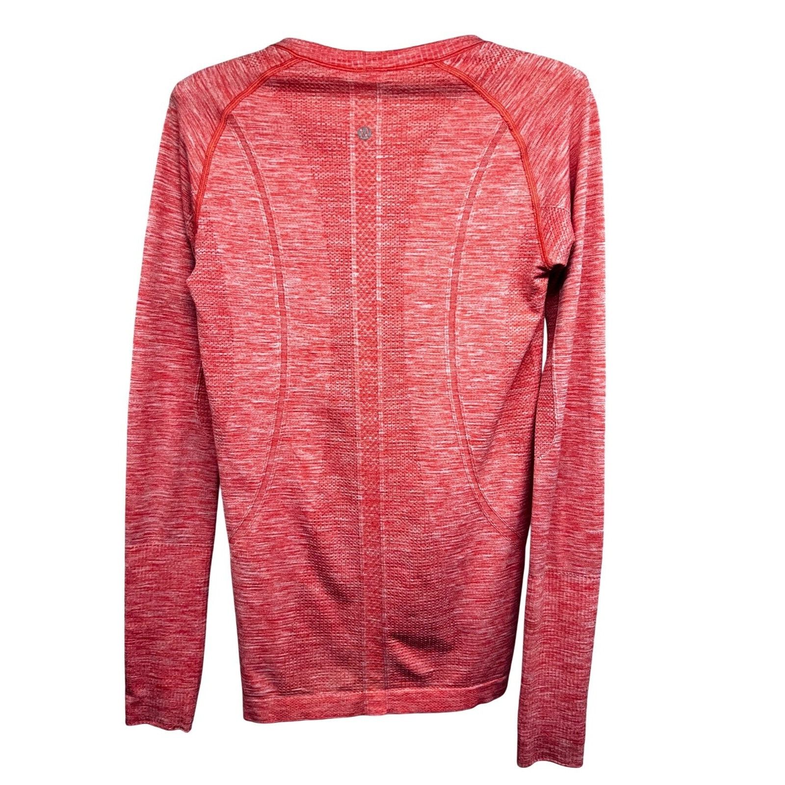 Lululemon Lululemon Swiftly Tech Pullover Top Shirt Coral Sz 6 Stretch Size M / US 6-8 / IT 42-44 - 2 Thumbnail