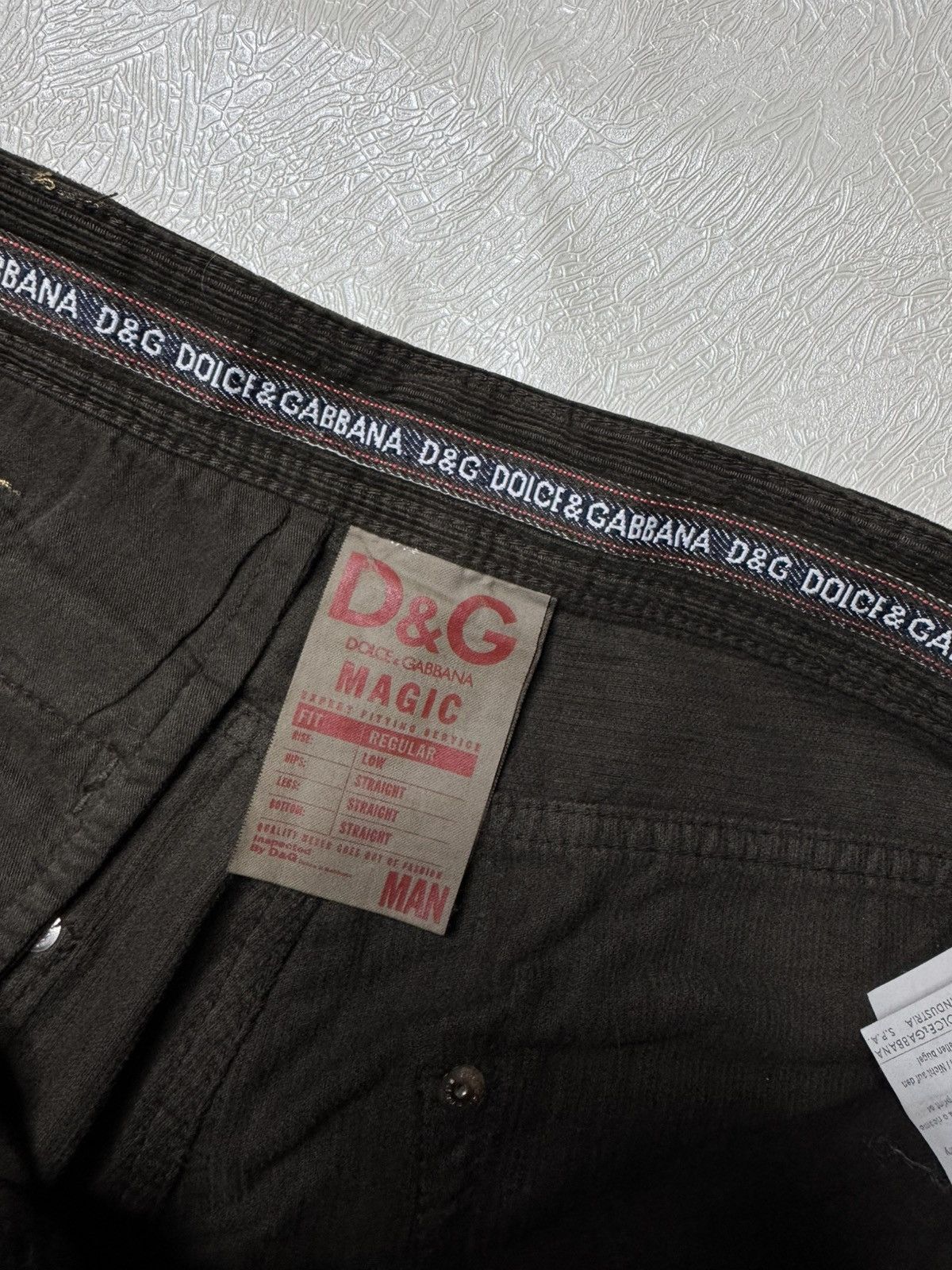 Dolce & Gabbana DOLCE & GABBANA VELVET PANTS VINTAGE STYLE Size US 33 - 9 Thumbnail