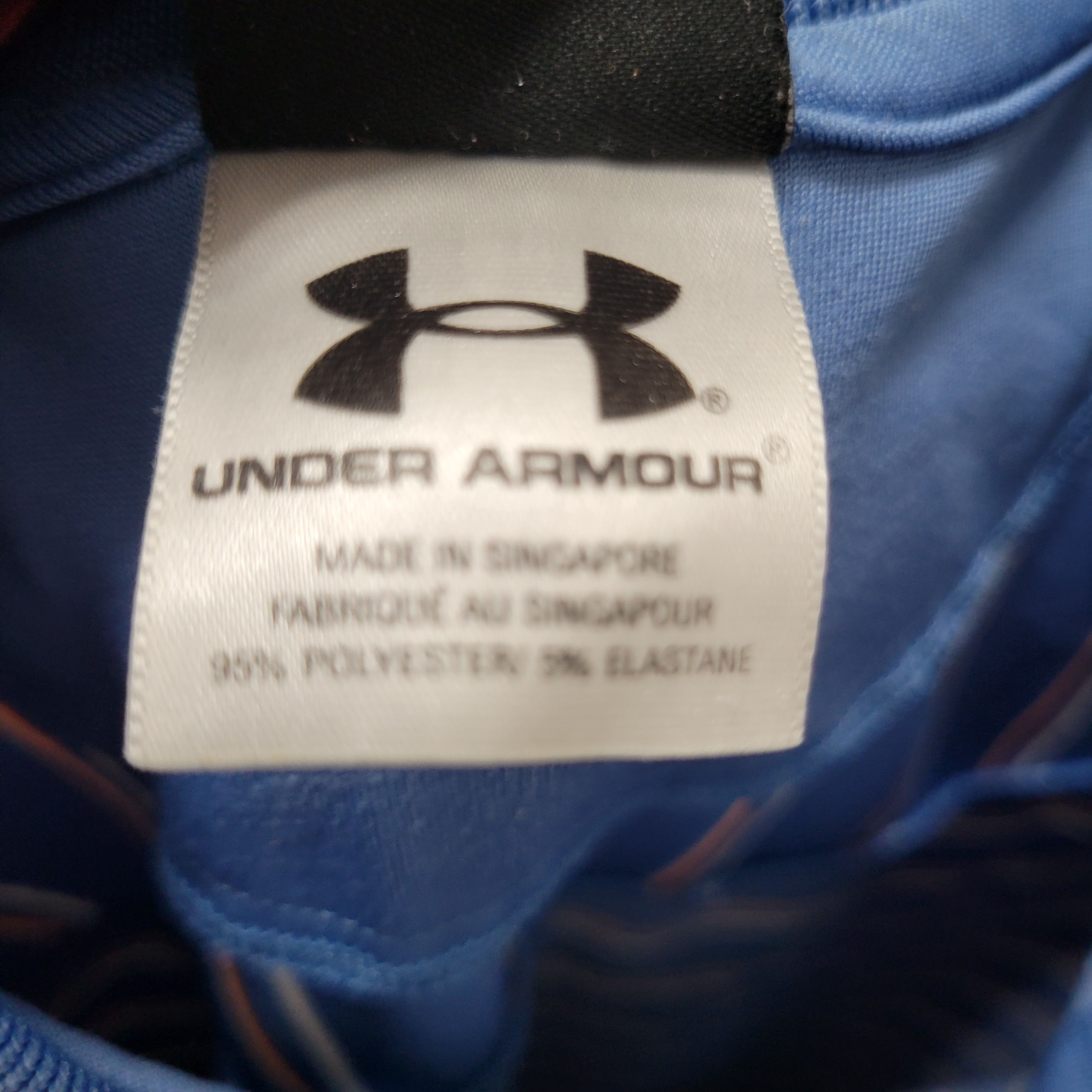 Under Armour Under Armour Embroidered Logo Striped Polo Shirt Size Medium Size US M / EU 48-50 / 2 - 11 Thumbnail