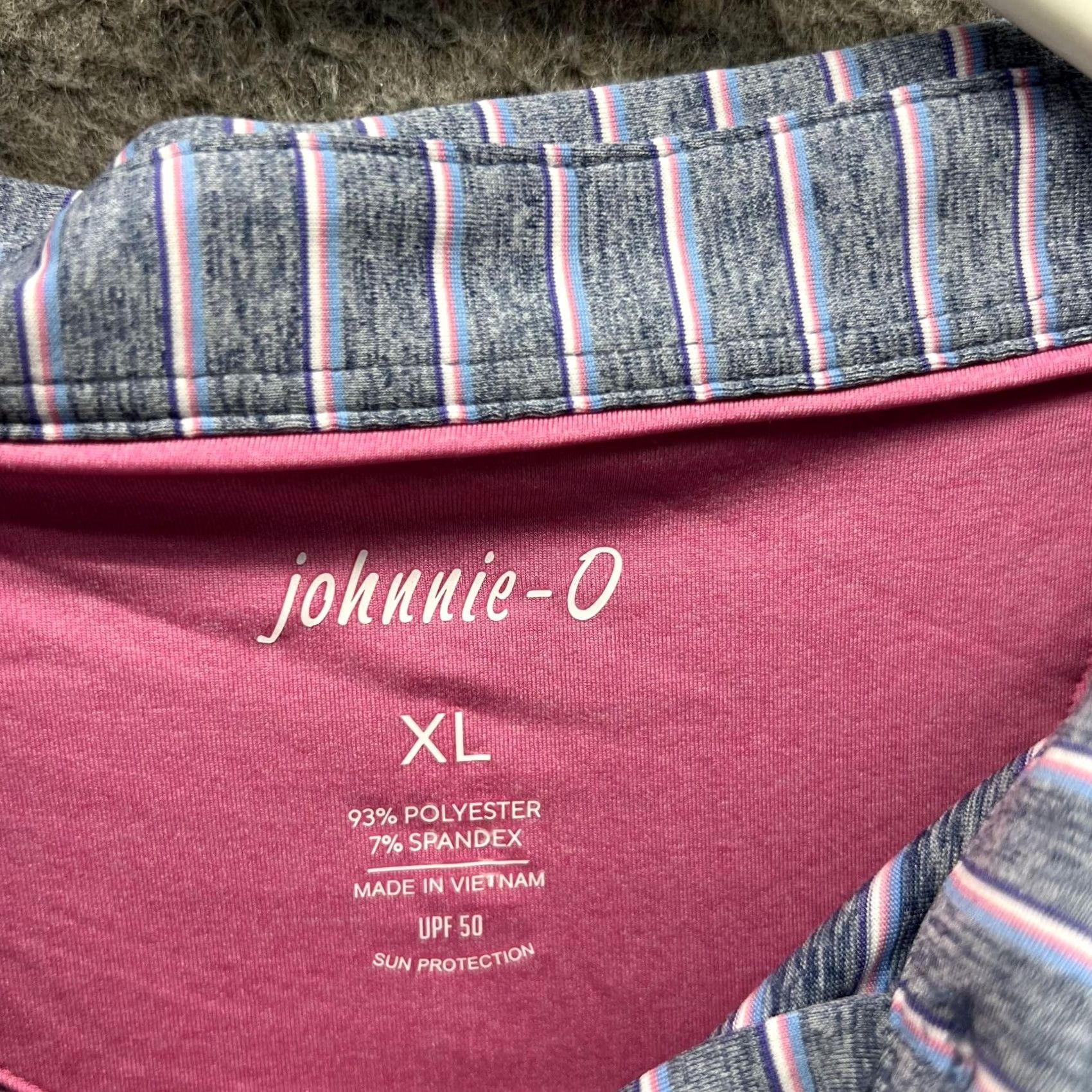 johnnie-O VINTAGE not present; sorry. Size US XL / EU 56 / 4 - 5 Thumbnail