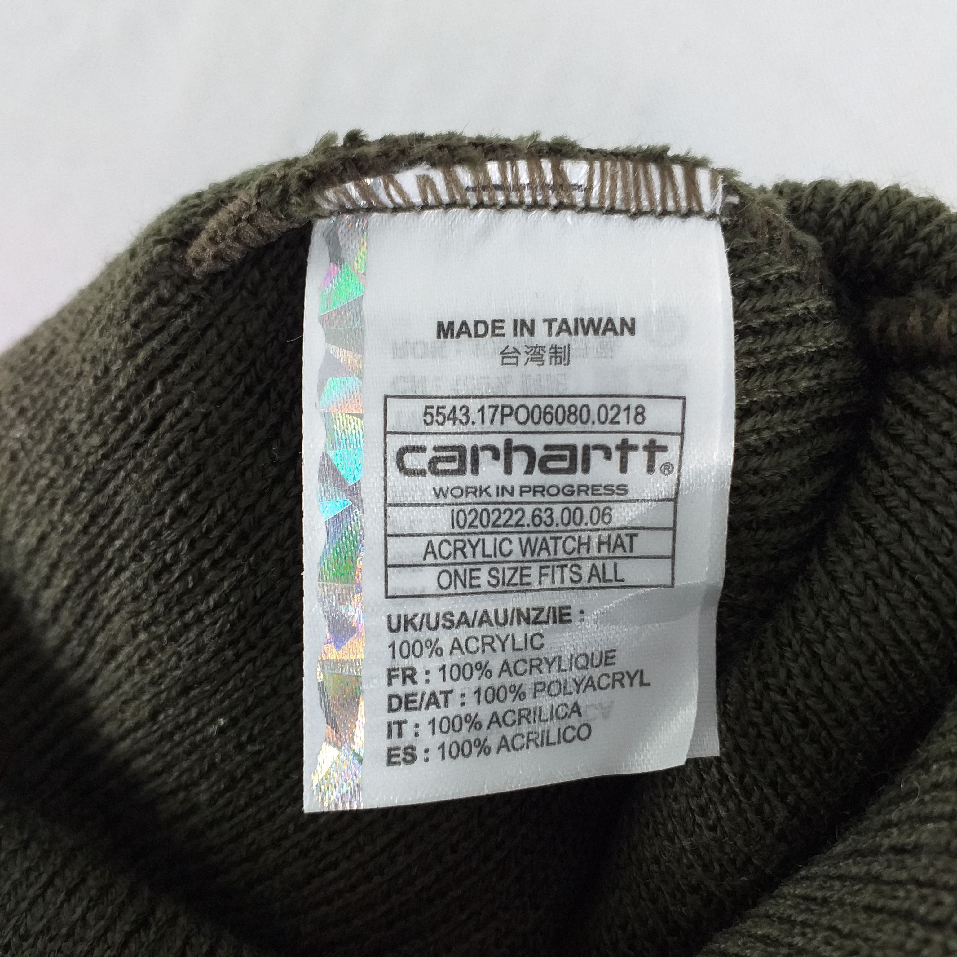 Carhartt Vintage Carhartt Plain Snow Cap Hat Beanie -BN232 Size ONE SIZE - 4 Thumbnail