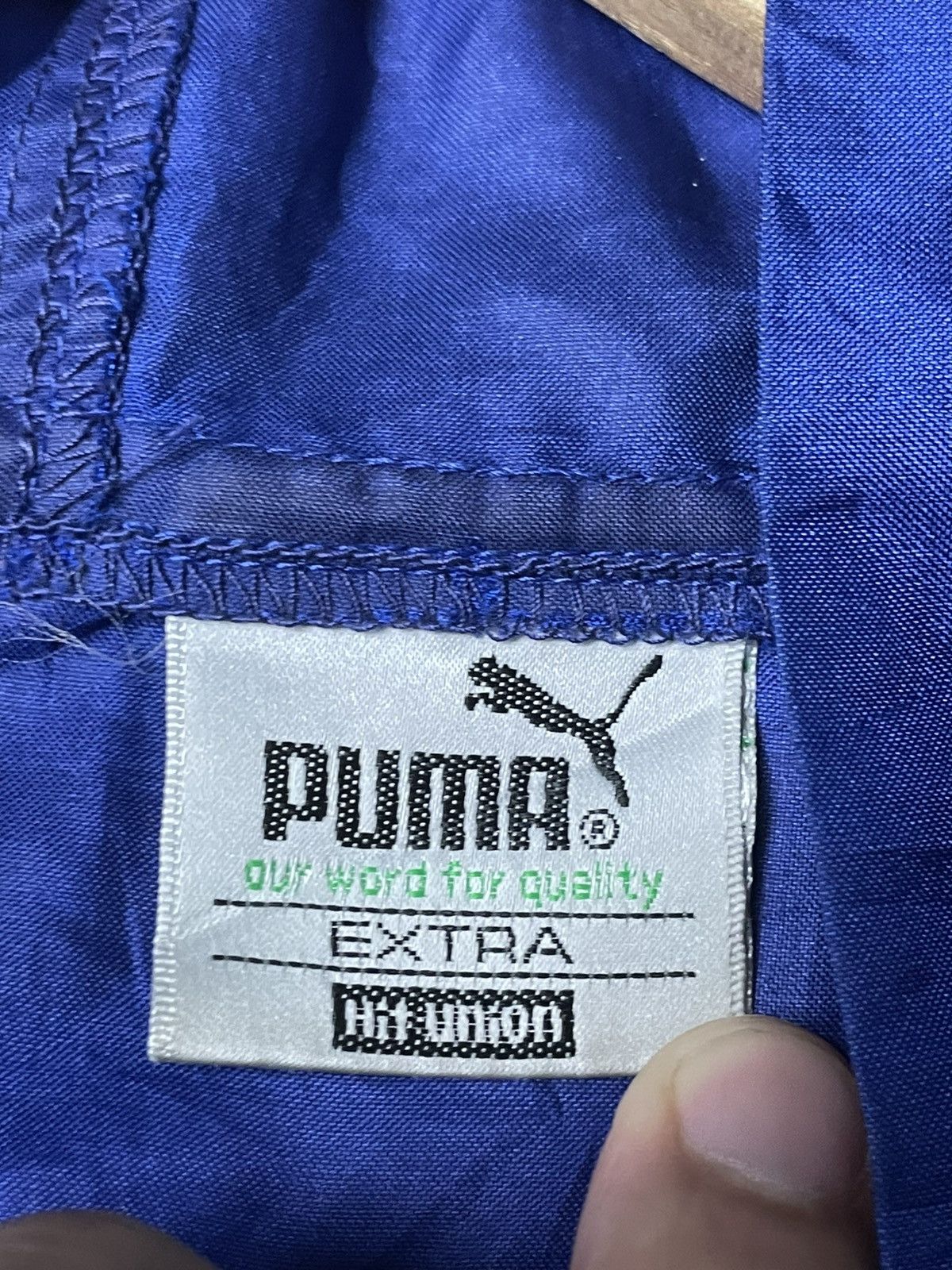 Japanese Brand × Puma × Vintage Vintage PUMA Big Logo Pullover Windbreaker (97) Size US L / EU 52-54 / 3 - 5 Thumbnail