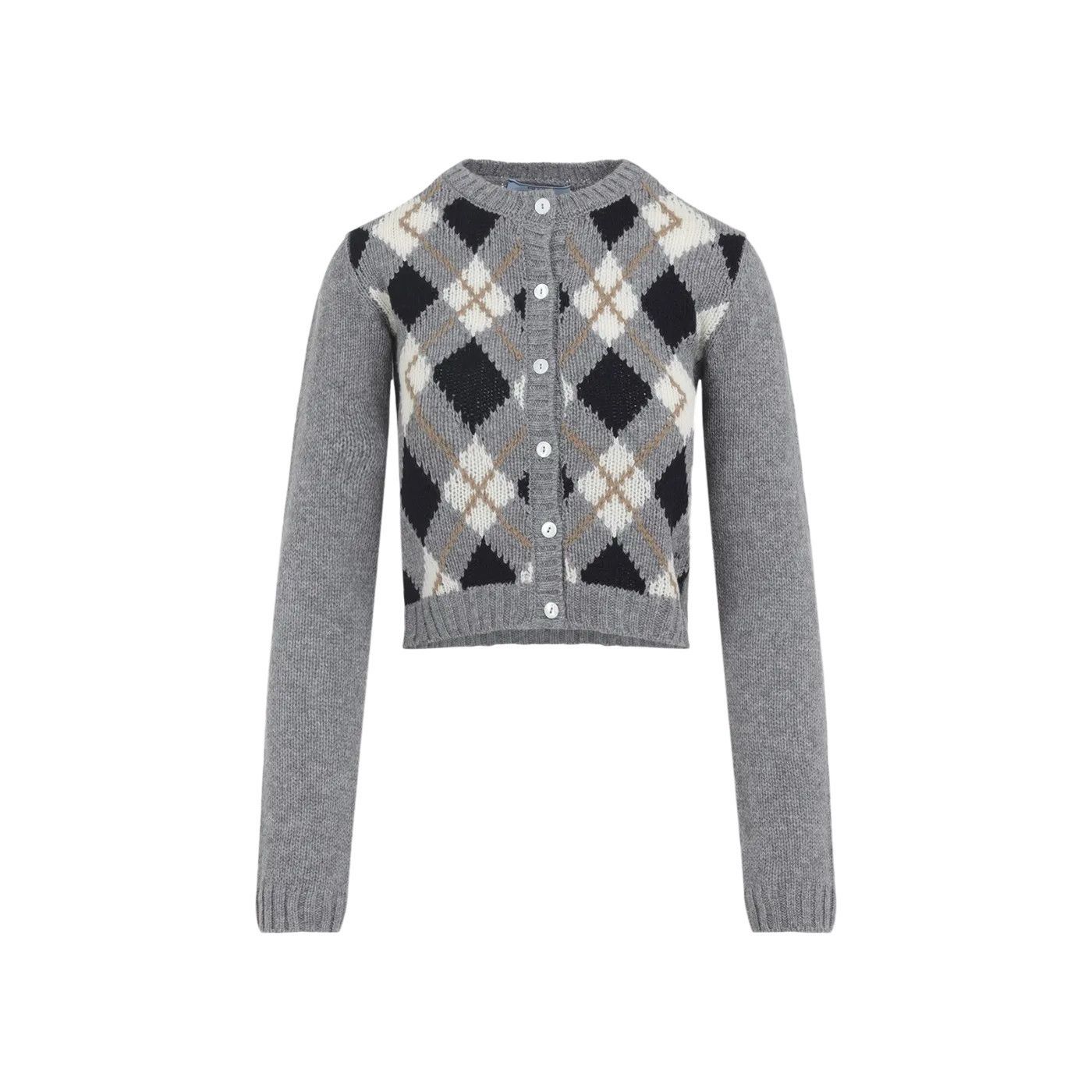 PRADA Gray Cashmere Cardigan New & Authentic (Women's size:4