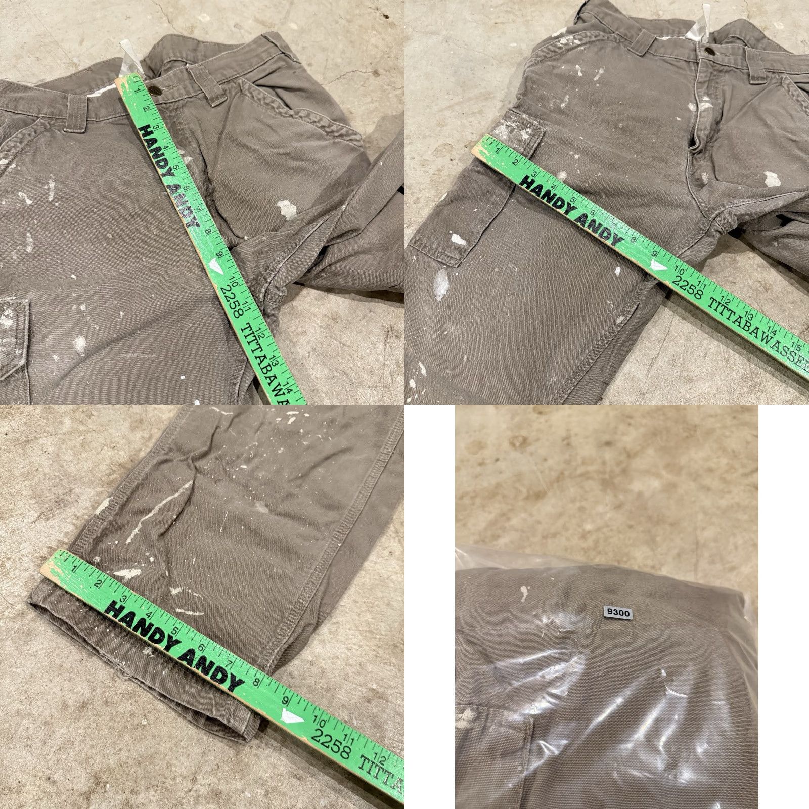 Carhartt VINTAGE Carhartt Cargo PAINTER Pants Mens 30x29 Brown THRASHED Size US 30 / EU 46 - 8 Thumbnail