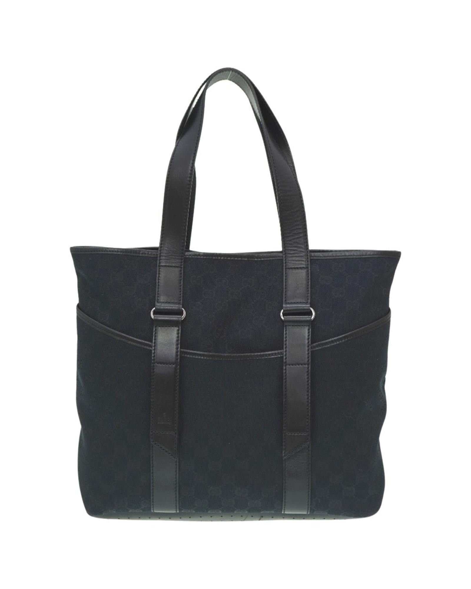 image of Gucci Classic Canvas Tote Bag in Black, Women's