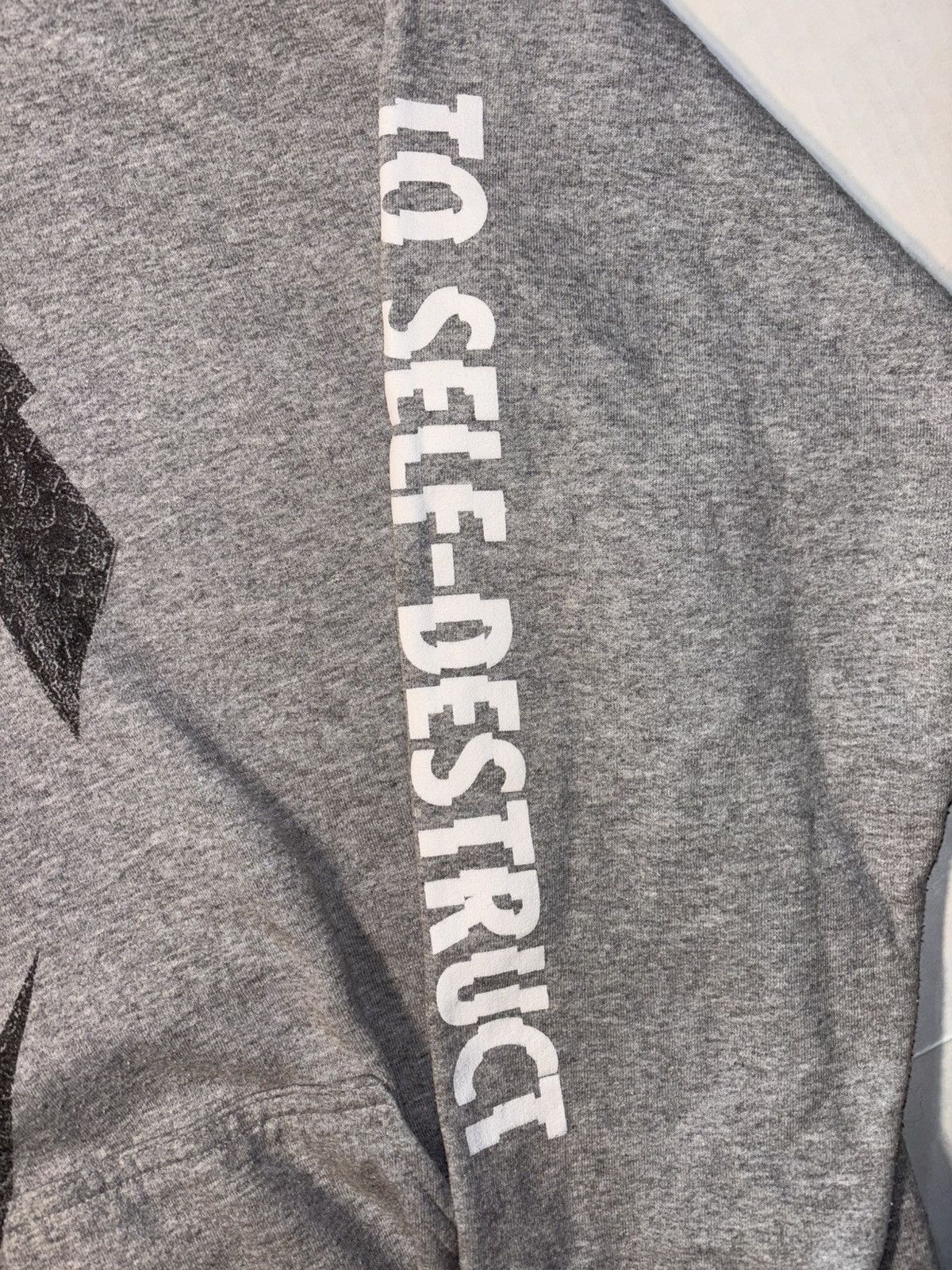Metallica Vtg Metallica Hardwired Self Destruct Rock Band Hoodie Sz L Size US L / EU 52-54 / 3 - 5 Thumbnail