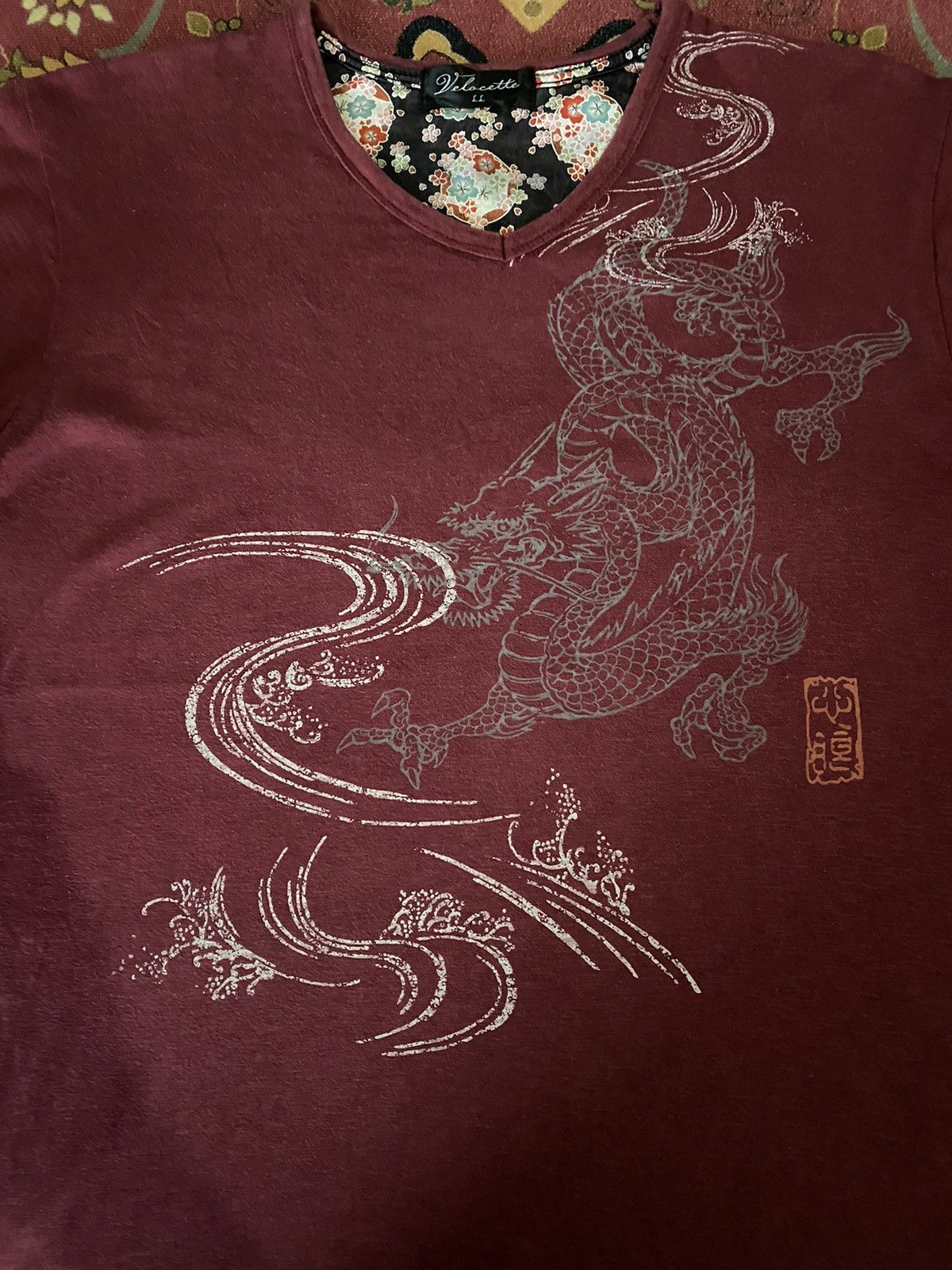 Japanese Brand Vintage Velocette Dragon Design Style Size US L / EU 52-54 / 3 - 3 Thumbnail