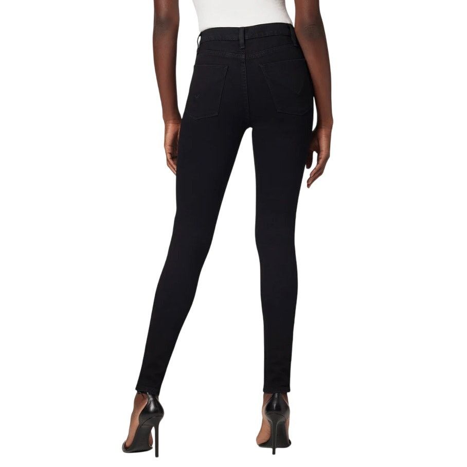 Hudson Hudson Barbara High-Rise Super Skinny Jean in Black, Size 24 Size 24" / US 00 / IT 34 - 2 Thumbnail
