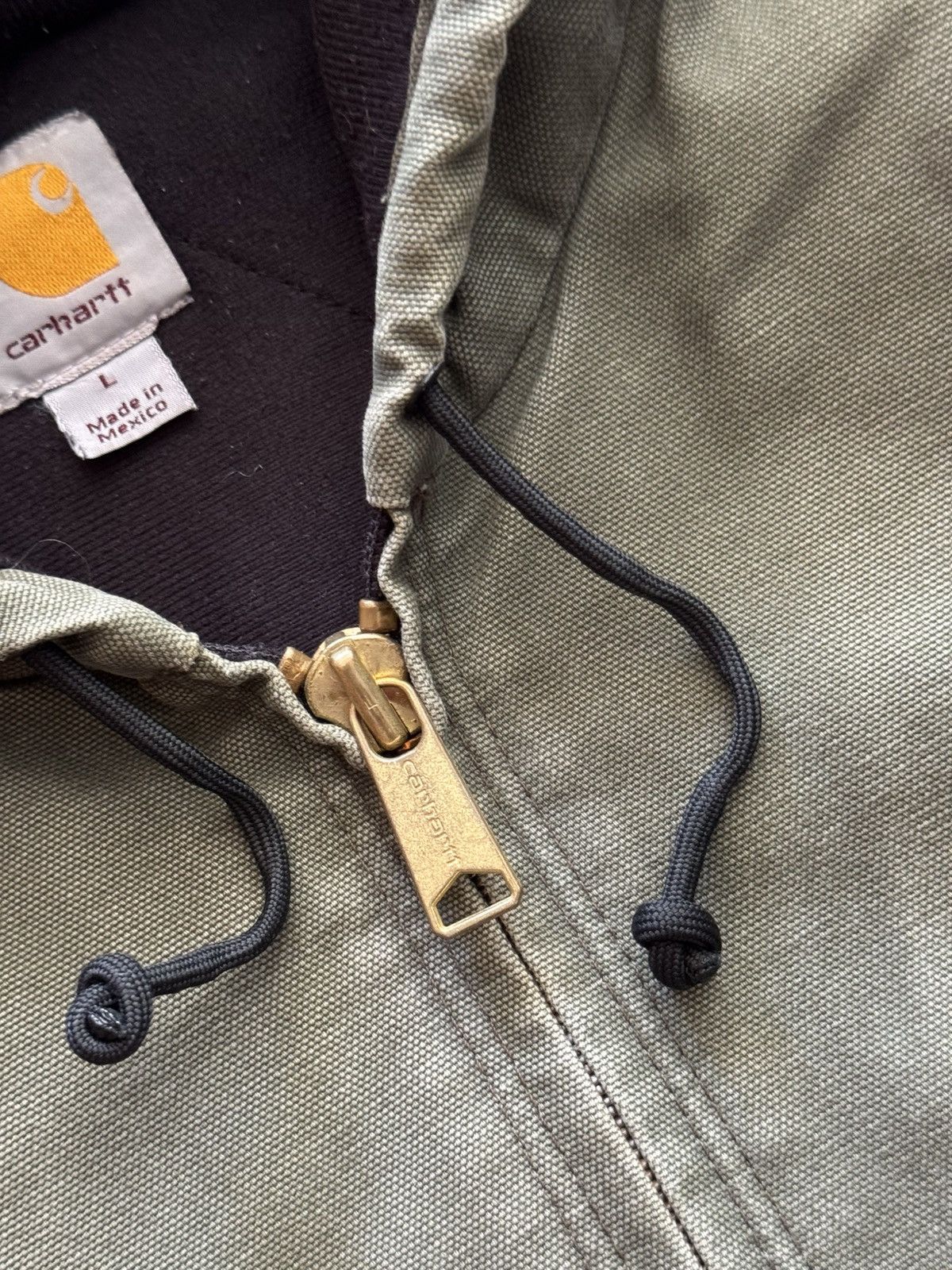 Carhartt Vintage Carhartt Moss Faded USA Active jacket Size US L / EU 52-54 / 3 - 4 Thumbnail