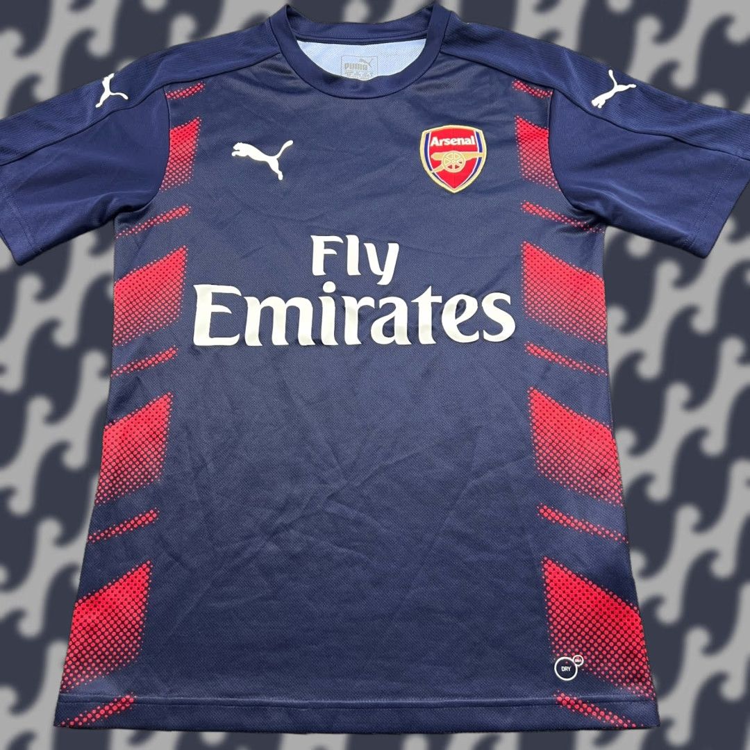 Puma PUMA Arsenal 2017 2018 Training Football Mens Jersey Shirt Small Stadium Shirt Adidas? Size US S / EU 44-46 / 1 - 1 Thumbnail
