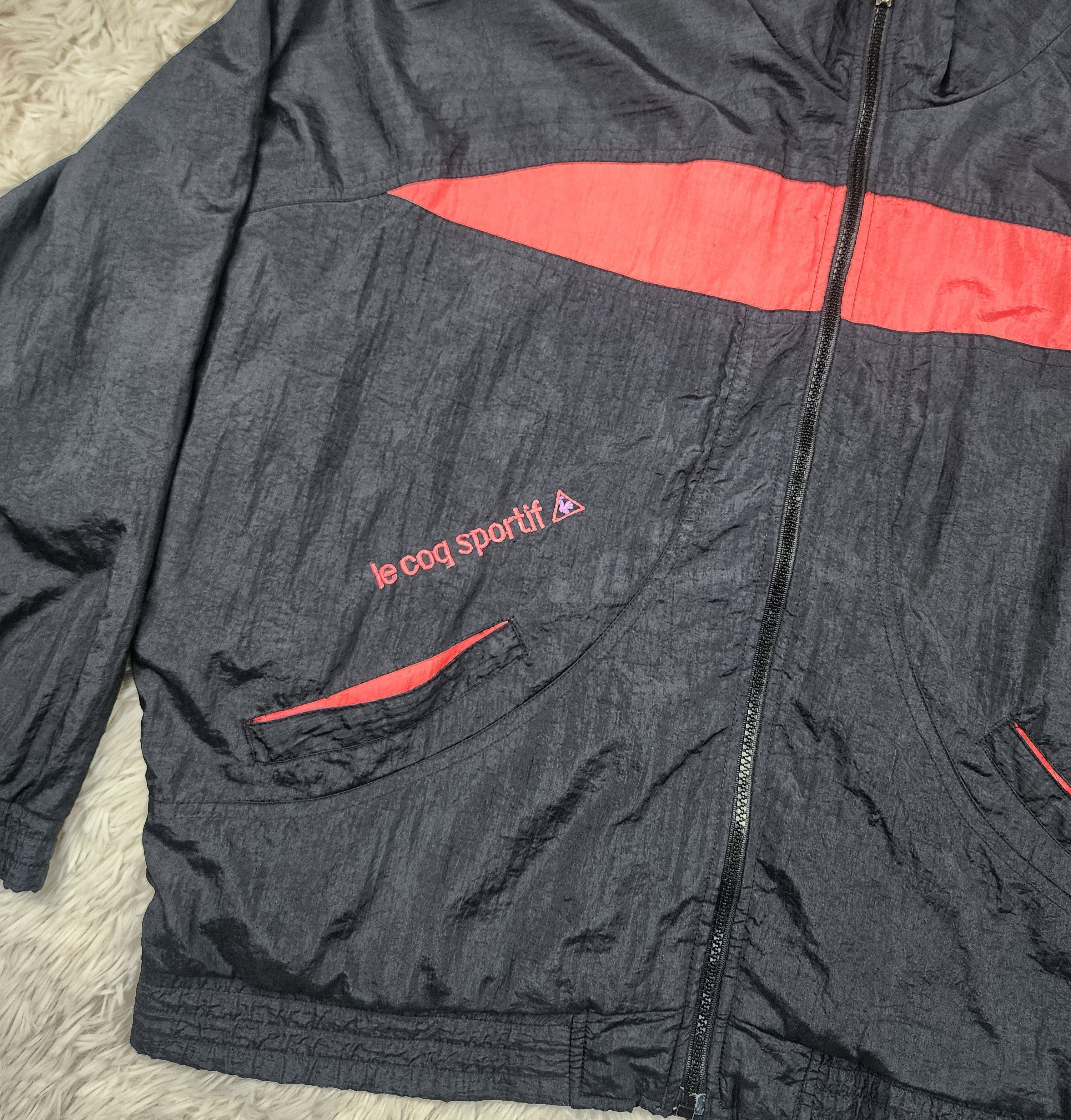 Le Coq Sportif Vintage Le coq sportif fulll zipper windbreaker jacket Size US S / EU 44-46 / 1 - 5 Thumbnail