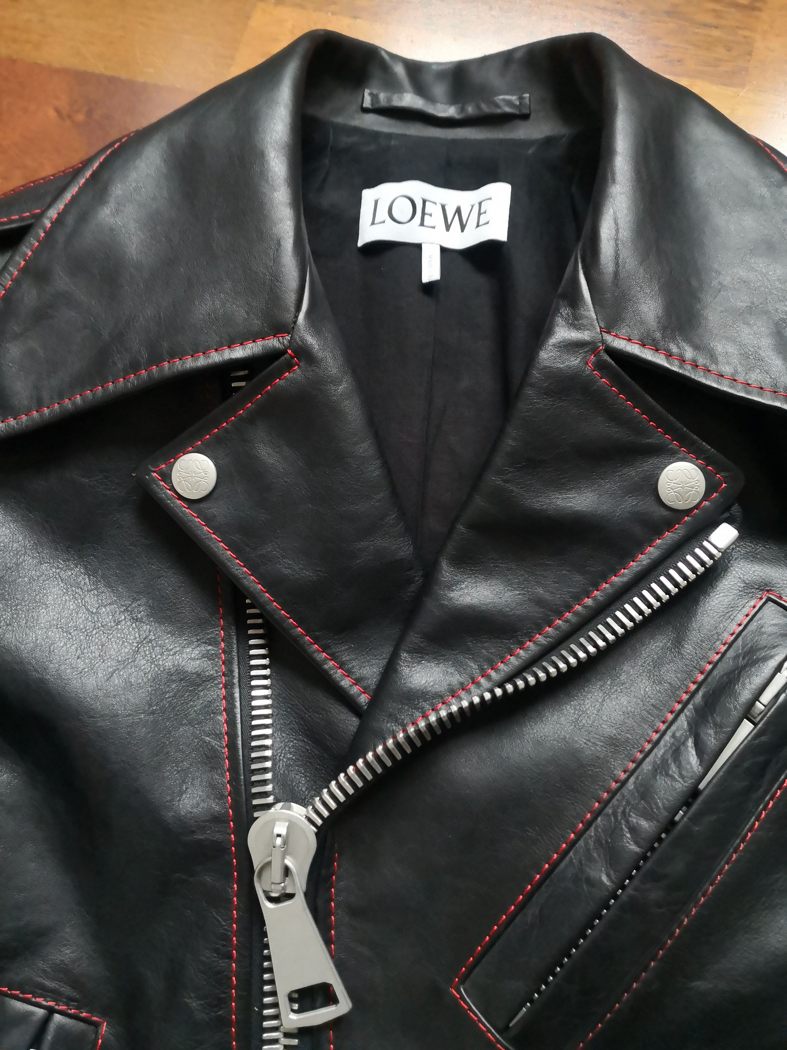 Loewe Rare Loewe William de Morgan Leather Jacket Size US M / EU 48-50 / 2 - 3 Thumbnail