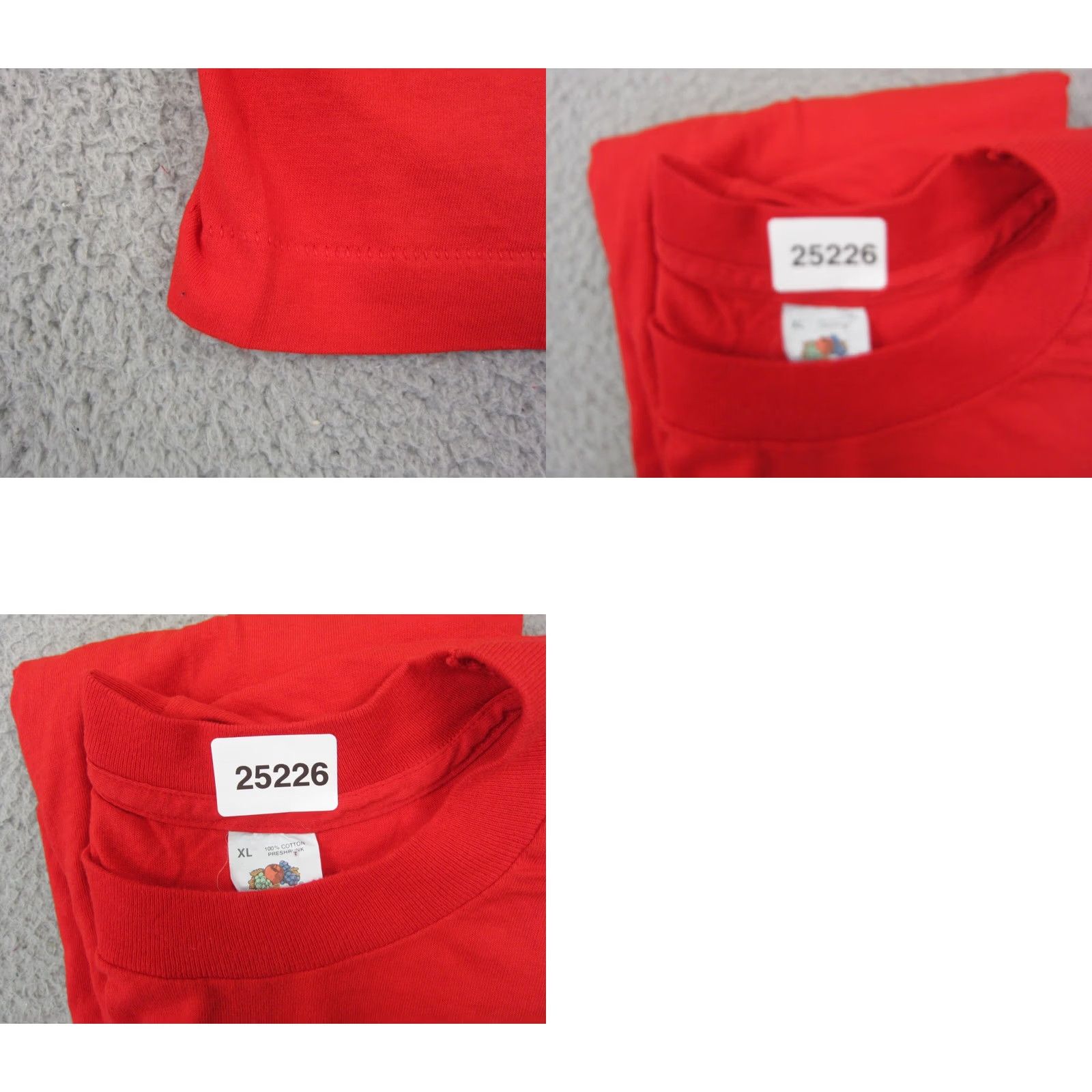 Fruit Of The Loom VINTAGE Fruit of the Loom Shirt Mens XL Red Single Stitch Made USA Shirt XL Red Mens Vintage Fruit of the Loom Shirt Size US XL / EU 56 / 4 - 9 Thumbnail