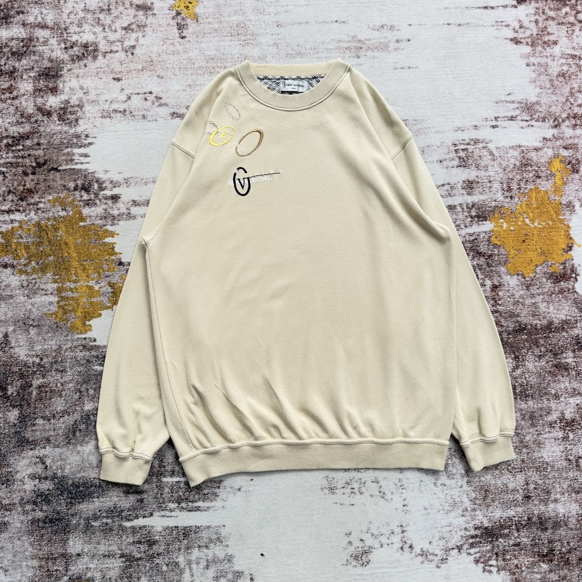 Gianni Valentino VINTAGE GIANNI VALENTINO ITALY EMBROIDED LOGO Size US XL / EU 56 / 4 - 2 Thumbnail