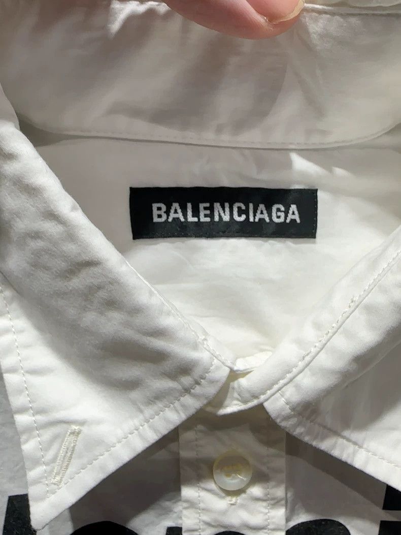 Balenciaga Balenciaga Fake two shirts with long sleeves 2502-Nextarrow Size US XS / EU 42 / 0 - 5 Thumbnail
