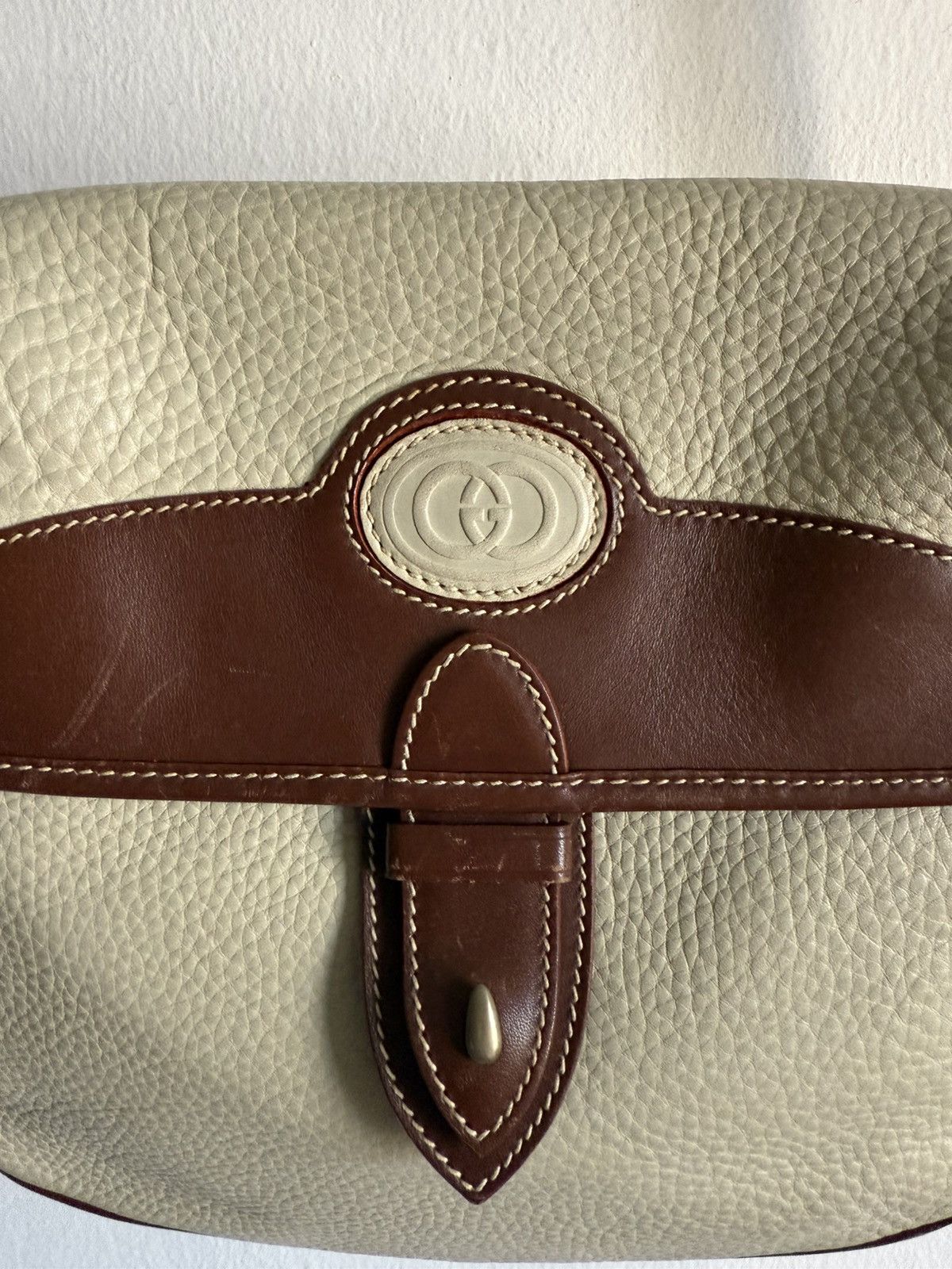 Gucci Vintage 90s Gucci Calfskin leather sling bag Size ONE SIZE - 5 Thumbnail