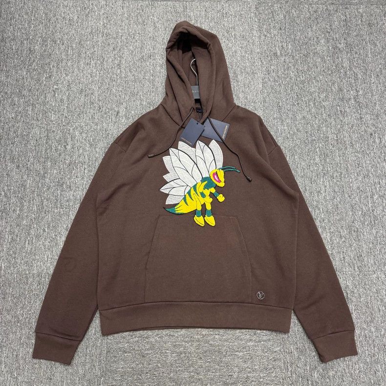 Louis Vuitton Louis Vuitton Organza embroidered bee hoodie 2501-Nextarrow Size US XL / EU 56 / 4 - 2 Thumbnail