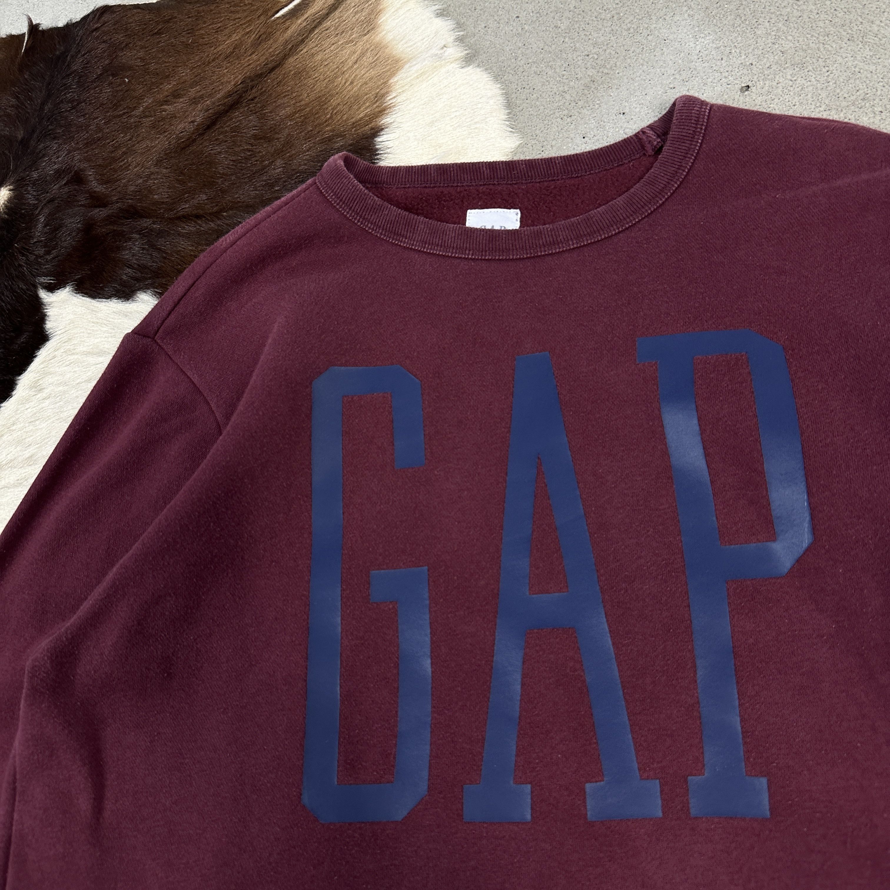 Gap × Vintage Vintage Streetwear Sportswear Athleisure GAP Sweatshirt 00s Size US S / EU 44-46 / 1 - 2 Thumbnail