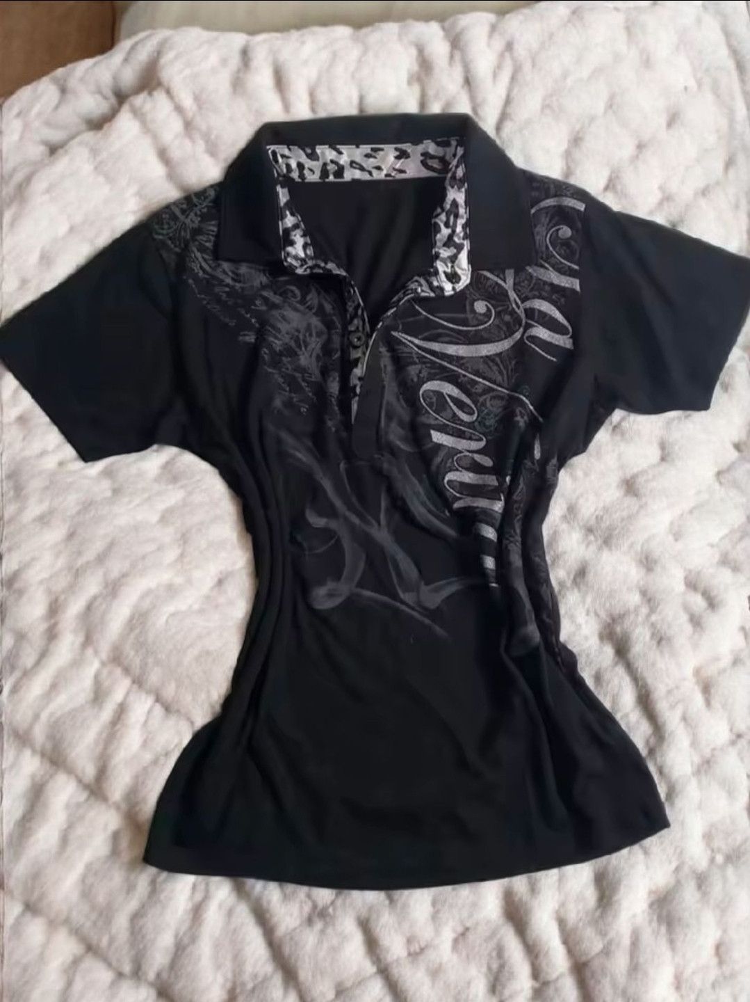 Other Y2k grunge gothic emo Women's shirt Size M / US 6-8 / IT 42-44 - 1 Thumbnail