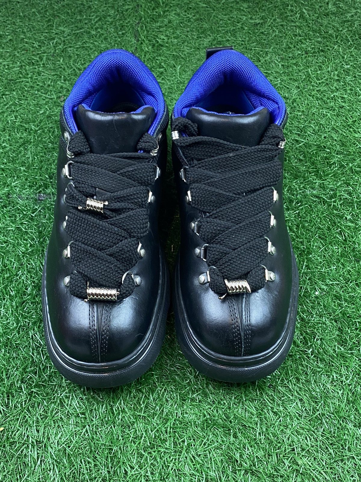 Burberry Burberry Black Men Leather Trek Boots Size 41 | Grailed display picture 1