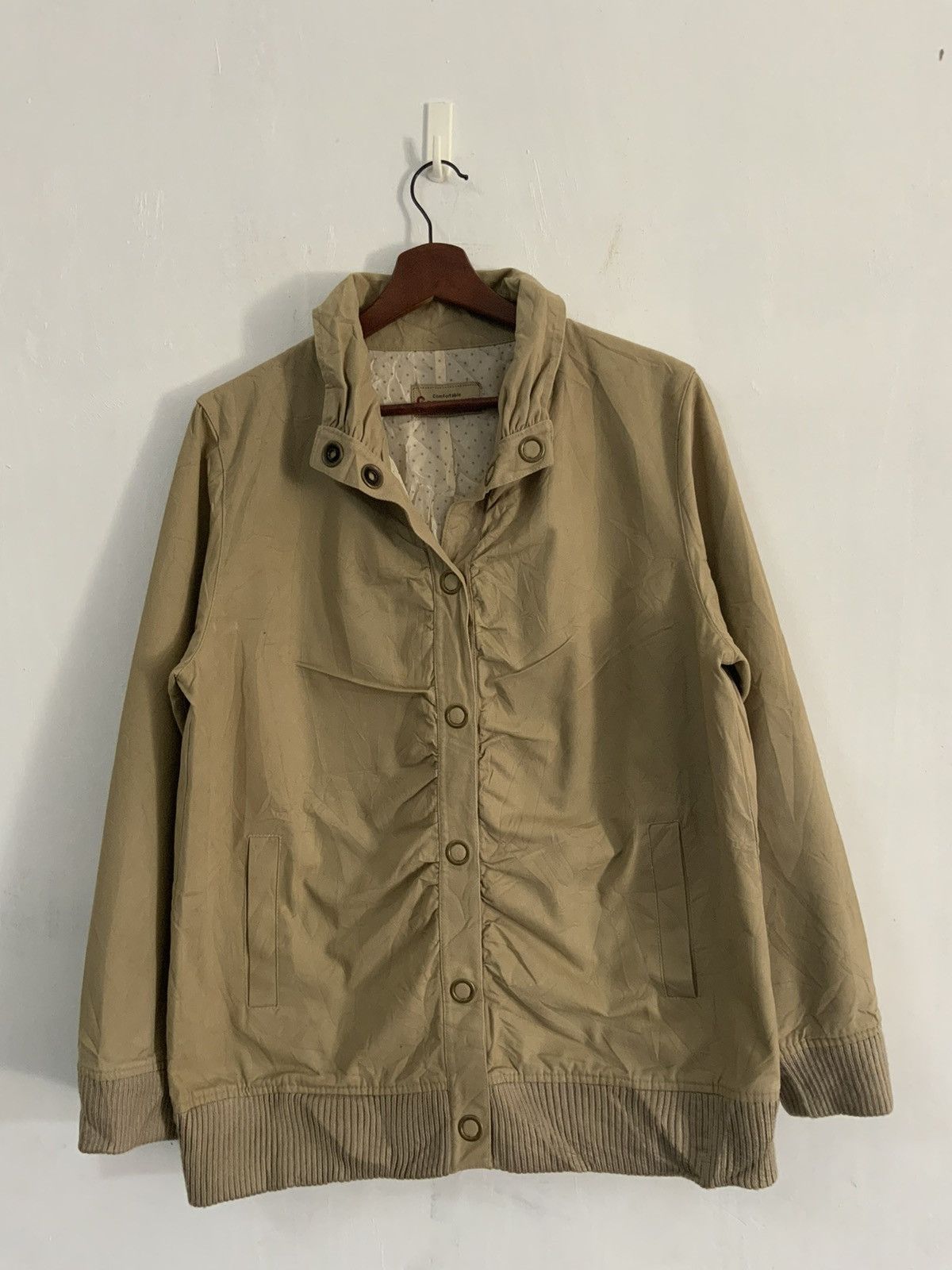 If Six Was Nine Cornflake Comfortable Bomber Jacket Size US L / EU 52-54 / 3 - 1 Thumbnail