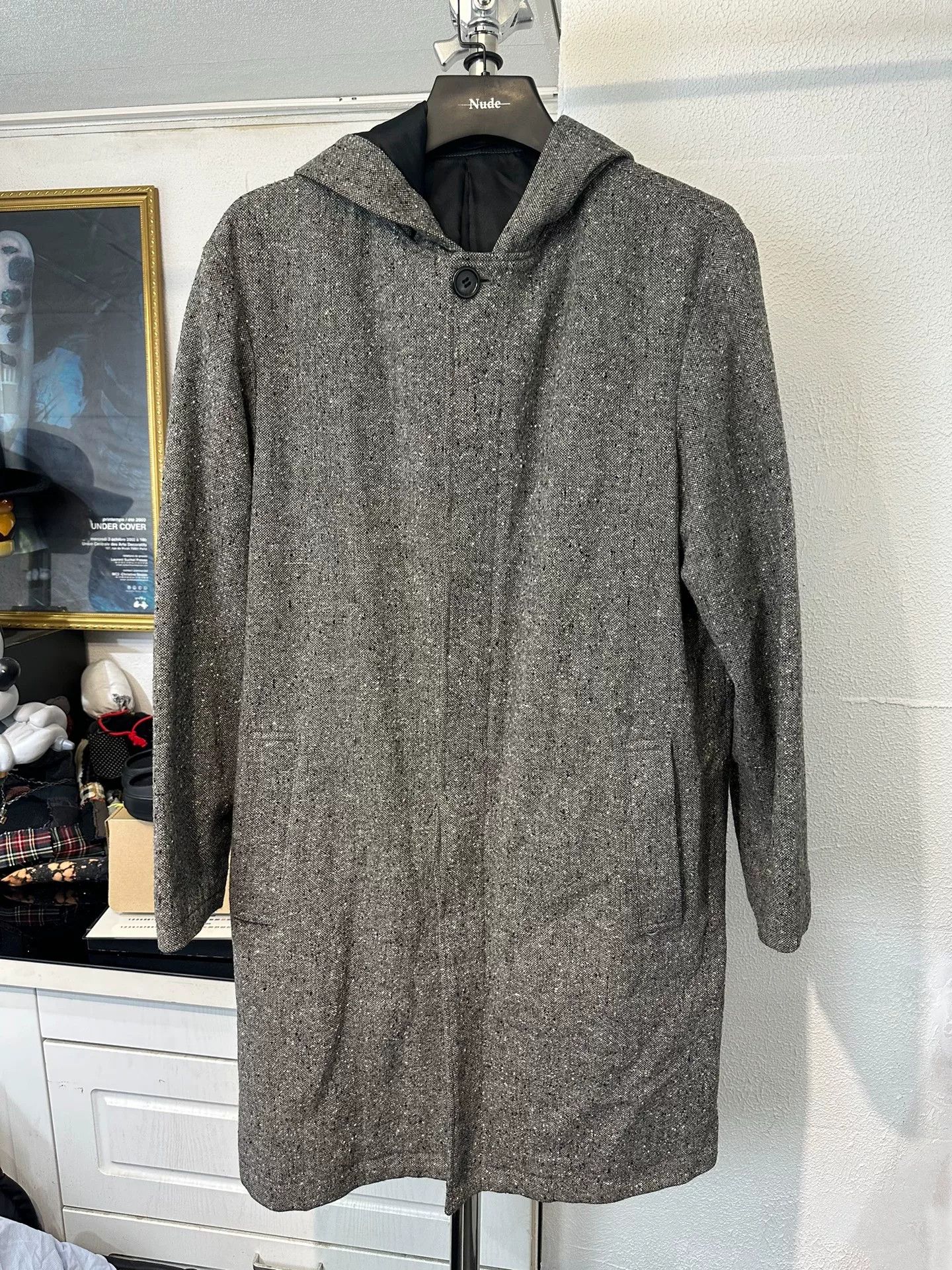 Yohji Yamamoto Yohji Yamamoto A.A.R Hooded Snowflake Coat Size US M / EU 48-50 / 2 - 1 Thumbnail