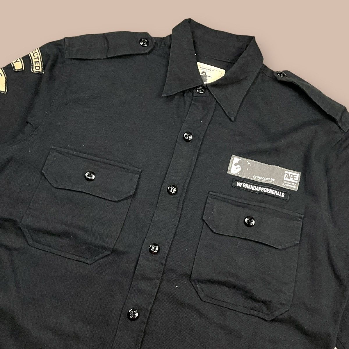 Bape OG90 Bape Boy Scout L/S Button up Shirt Size US M / EU 48-50 / 2 - 6 Thumbnail