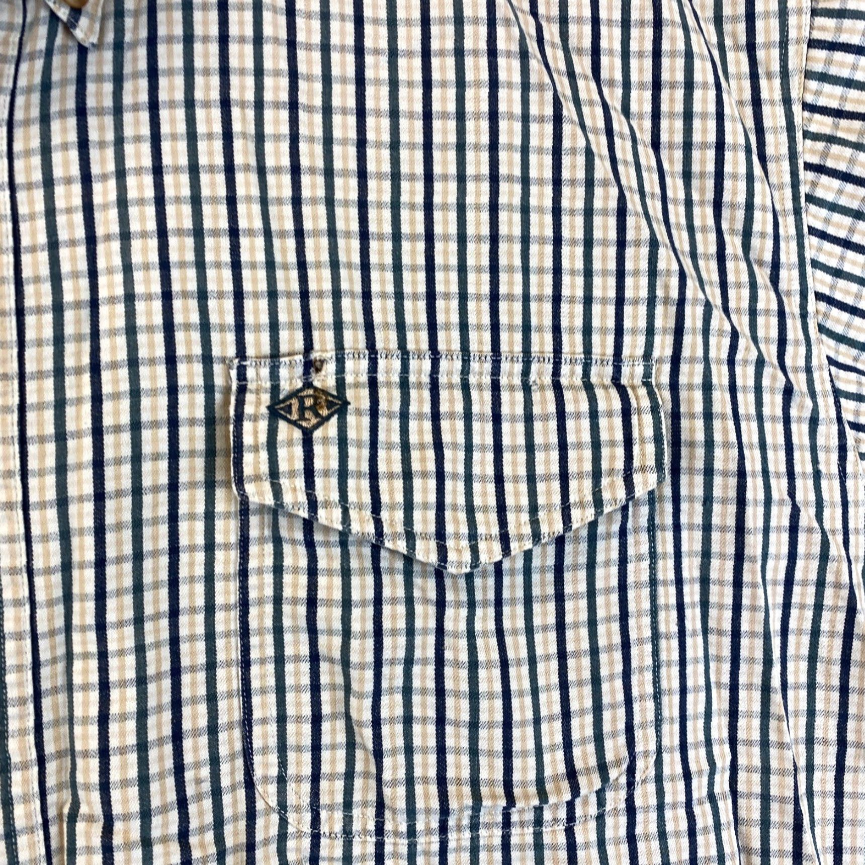 Roper Vintage Roper Sport Long Sleeve Button-up Dress Shirt Check 2XL / 74-20 Size 48R - 3 Thumbnail