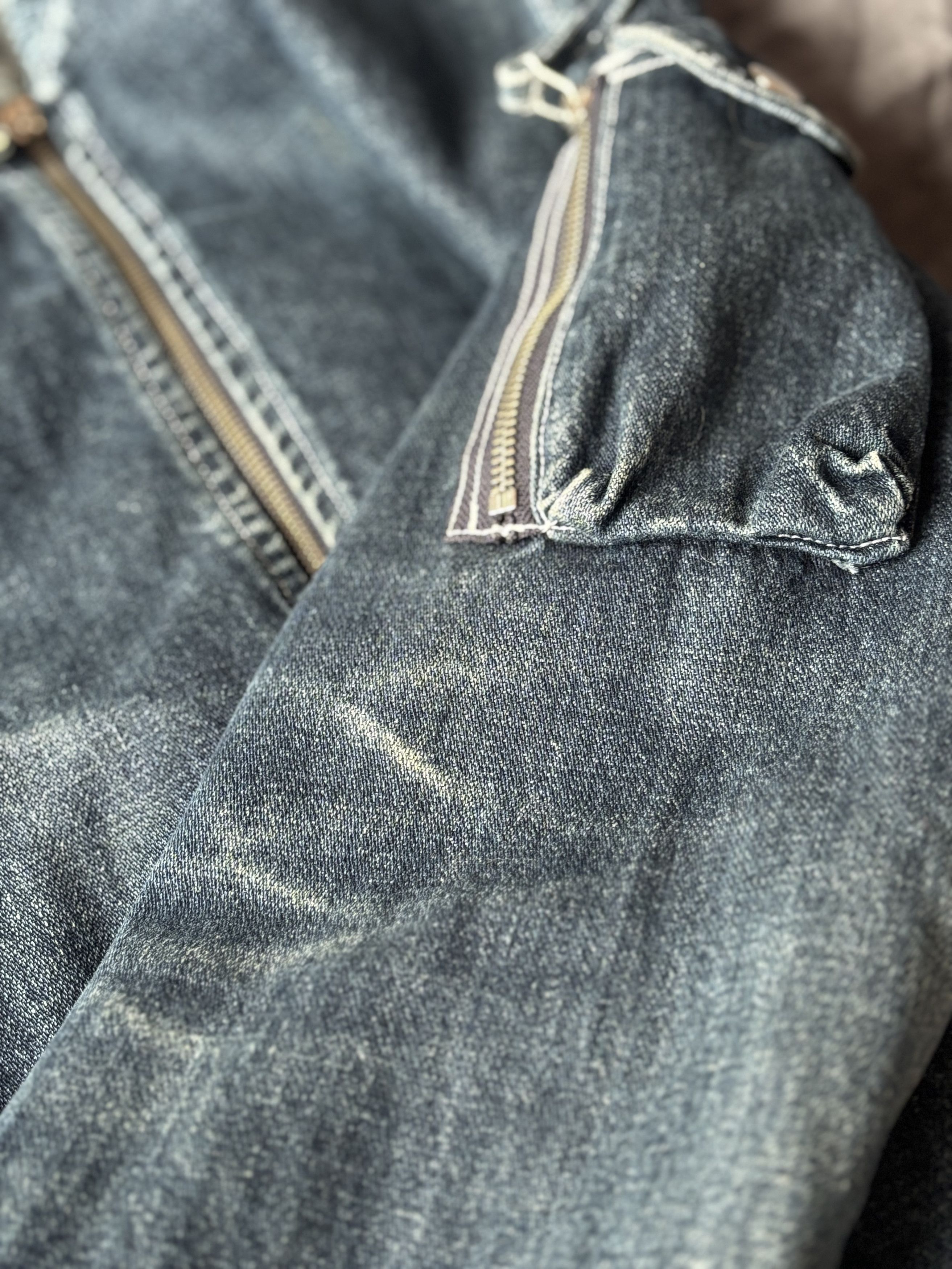 Our Legacy SS15 Our Legacy Japanese Raw Denim Bomber 46 Size US S / EU 44-46 / 1 - 8 Thumbnail