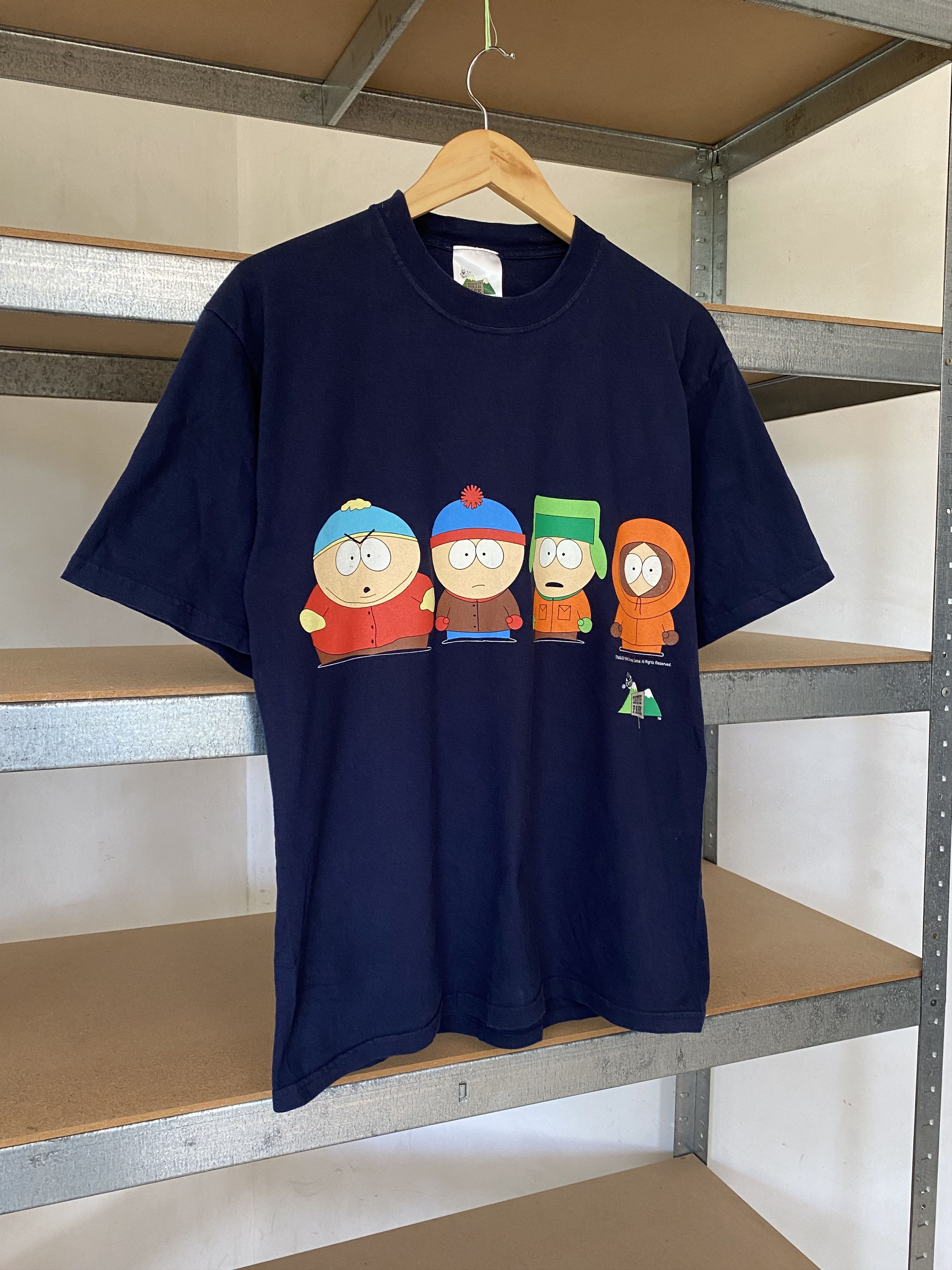 Cartoon Network South Park Vintage 1998 Navy Blue Cartoon Movie Tee Size US M / EU 48-50 / 2 - 3 Thumbnail
