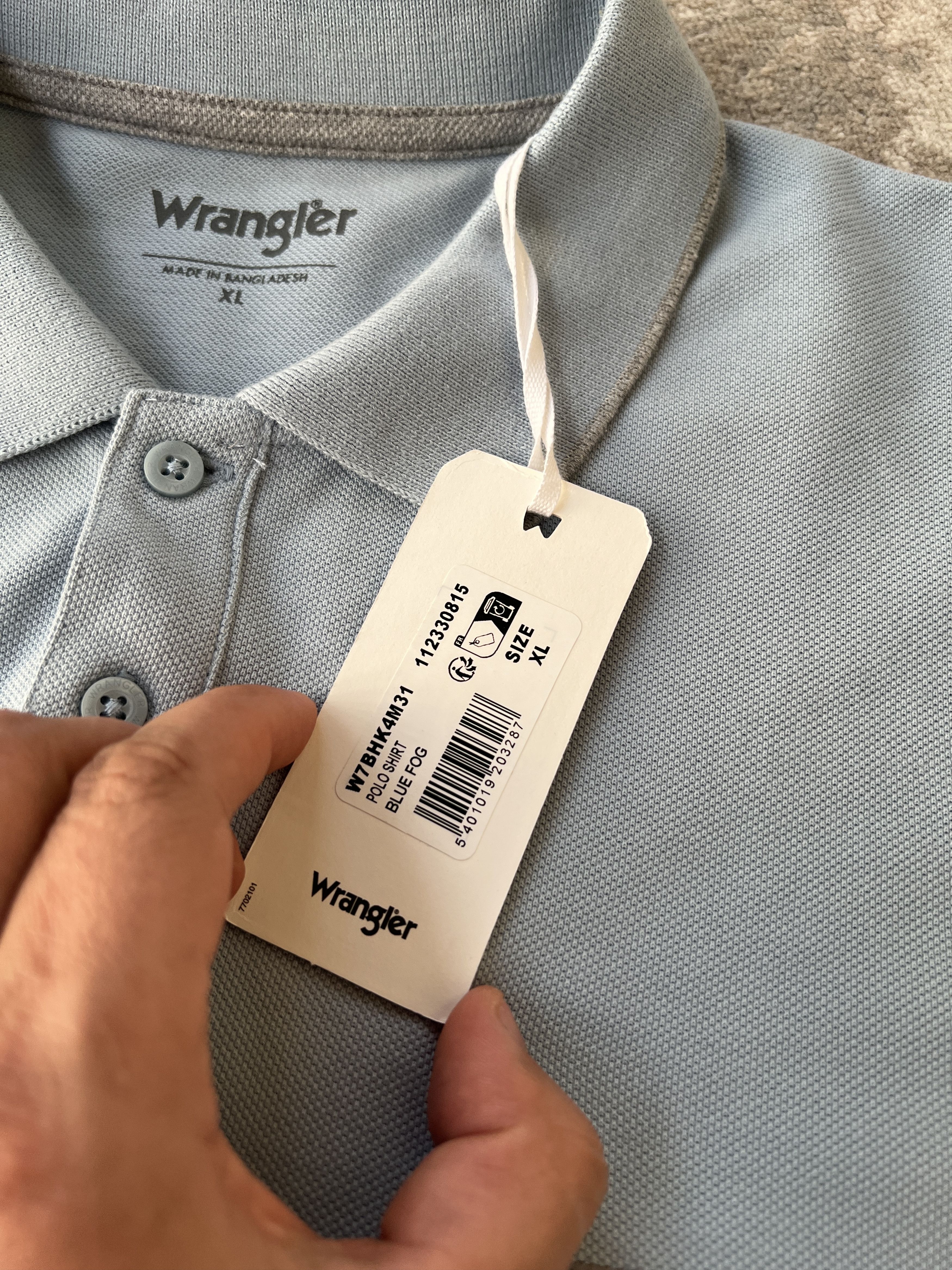 Wrangler Wrangler Polo Shirt Size US XL / EU 56 / 4 - 3 Thumbnail