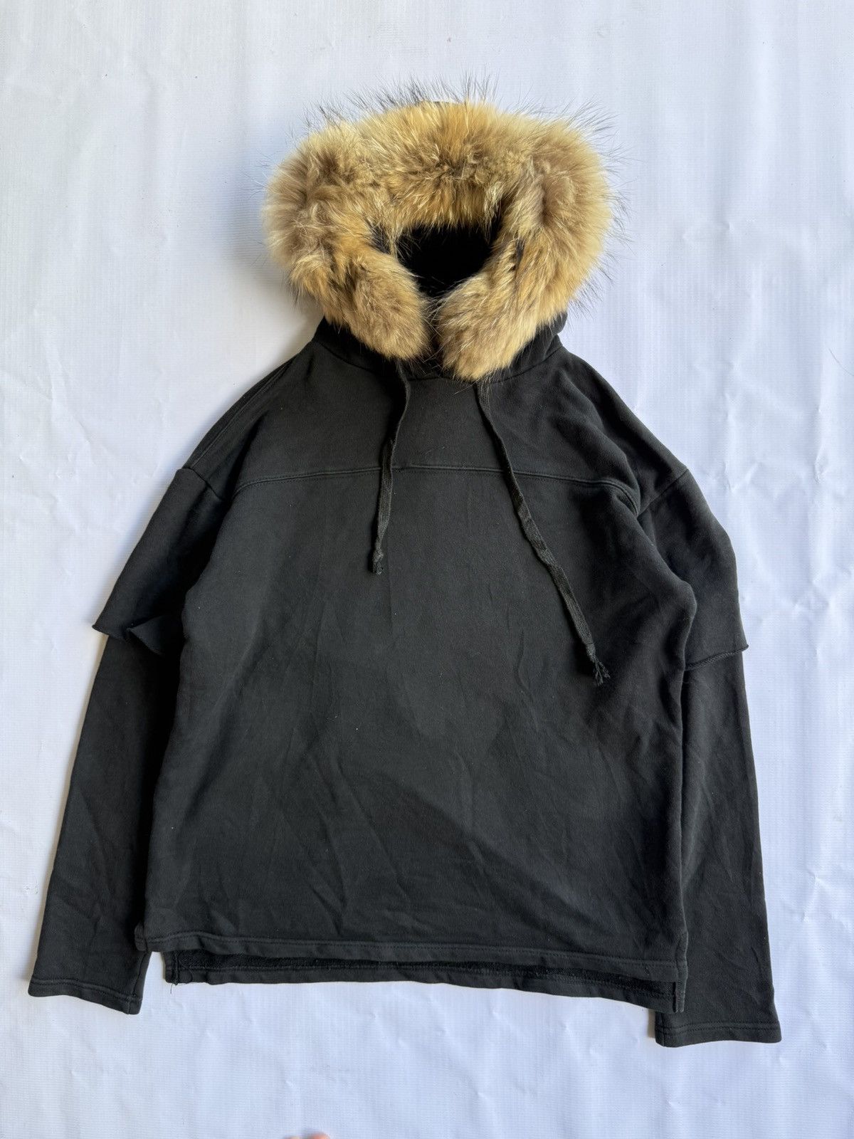 Yohji Yamamoto Fur Hoodie Layered Ifsixwasnine Lgb Style Size US L / EU 52-54 / 3 - 1 Thumbnail