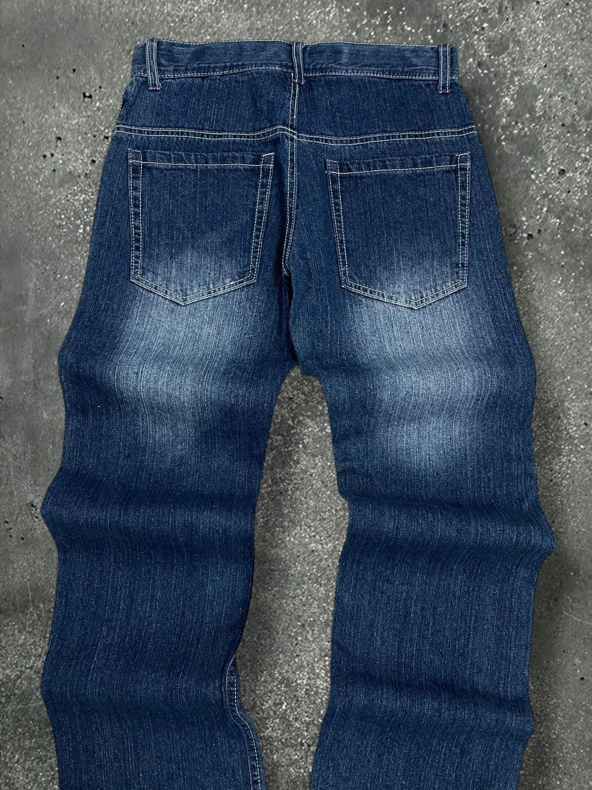 Japanese Brand Vintage Japan Iconic Streetwear Ba-tsu Skull CoolSwart Denim Size US 27 - 11 Thumbnail