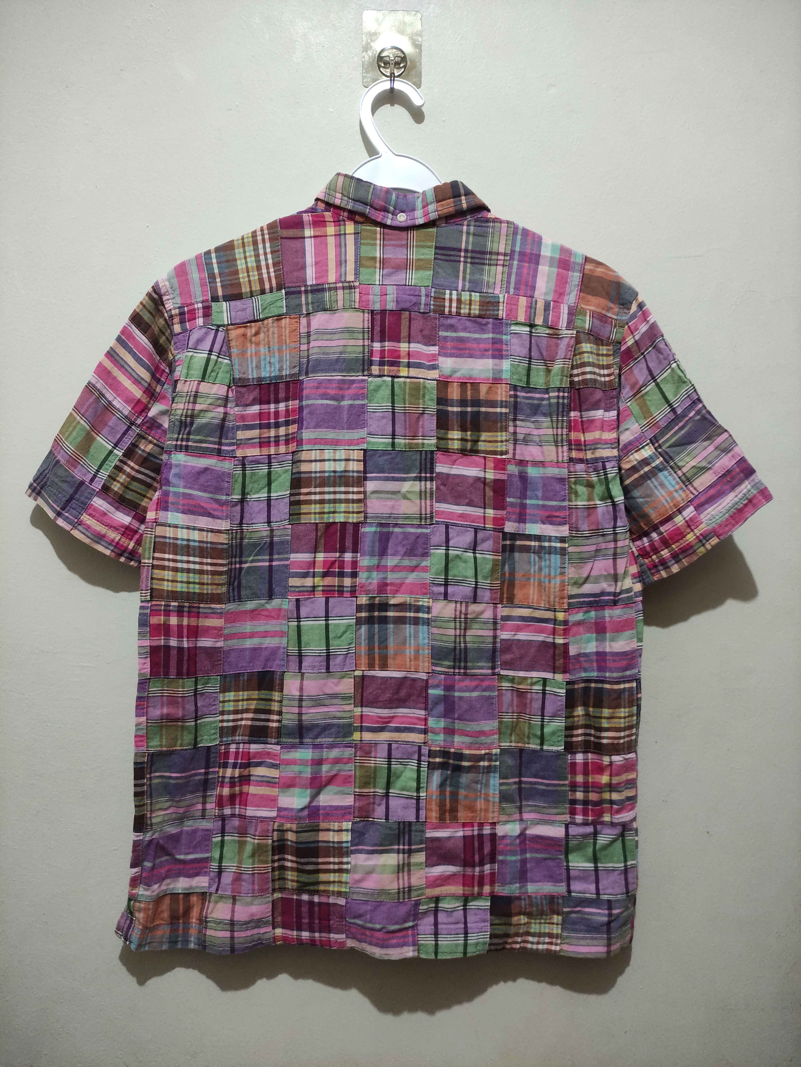 Polo Ralph Lauren Vintage 90s Polo Ralph Lauren Blaire Patchwork Shirt Size US M / EU 48-50 / 2 - 4 Thumbnail